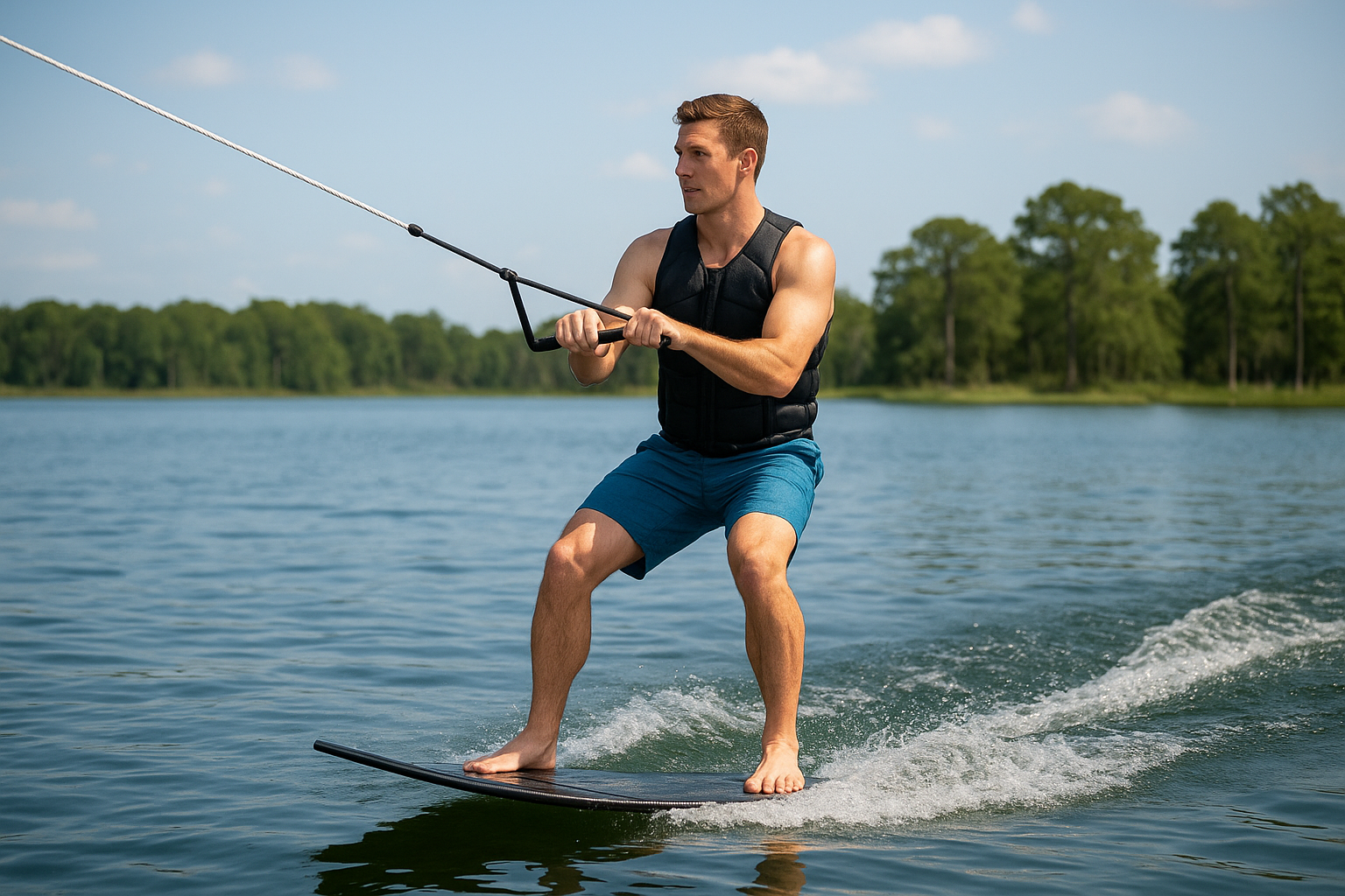 Step 1. Set up your stance and handle position