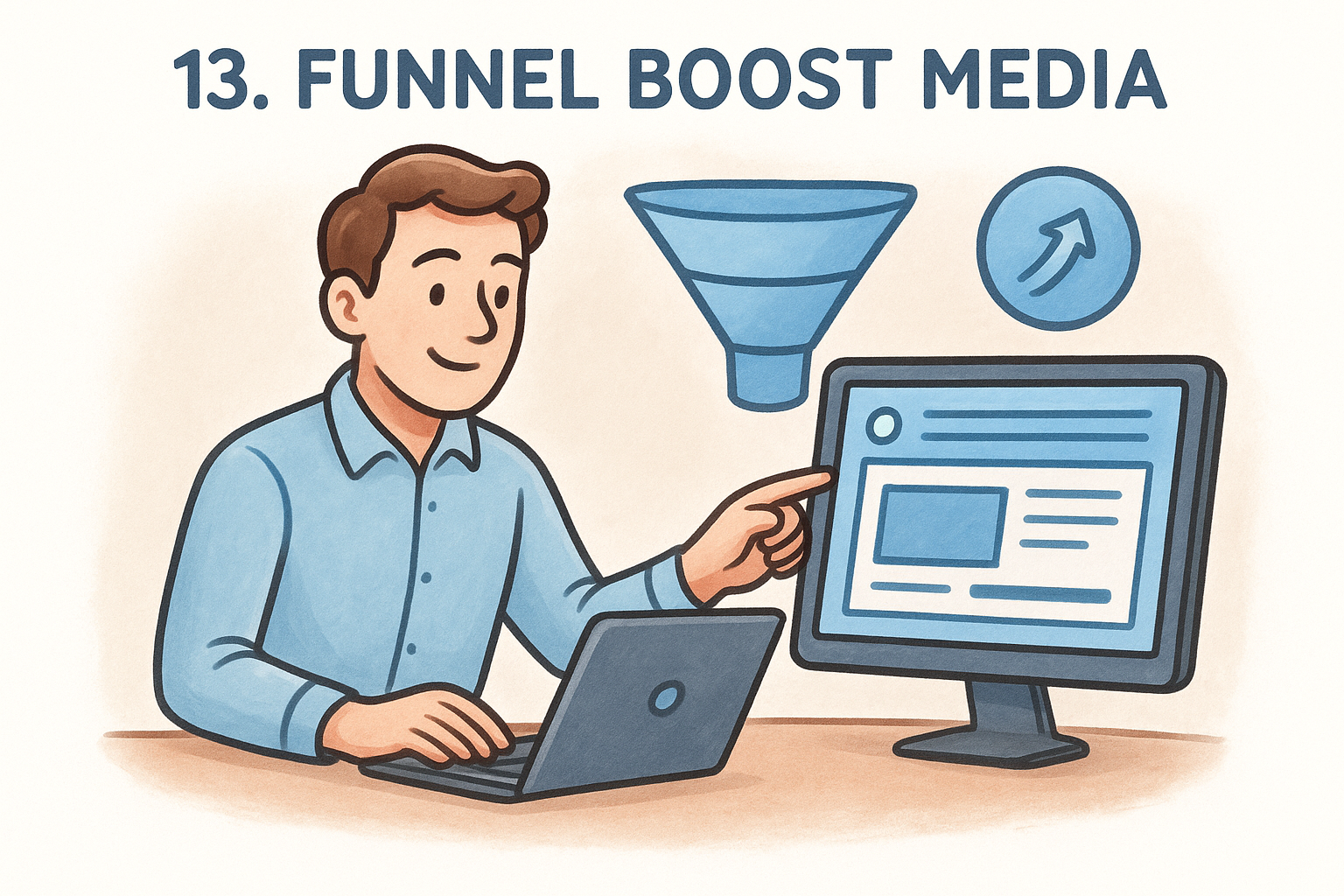 13. Funnel Boost Media