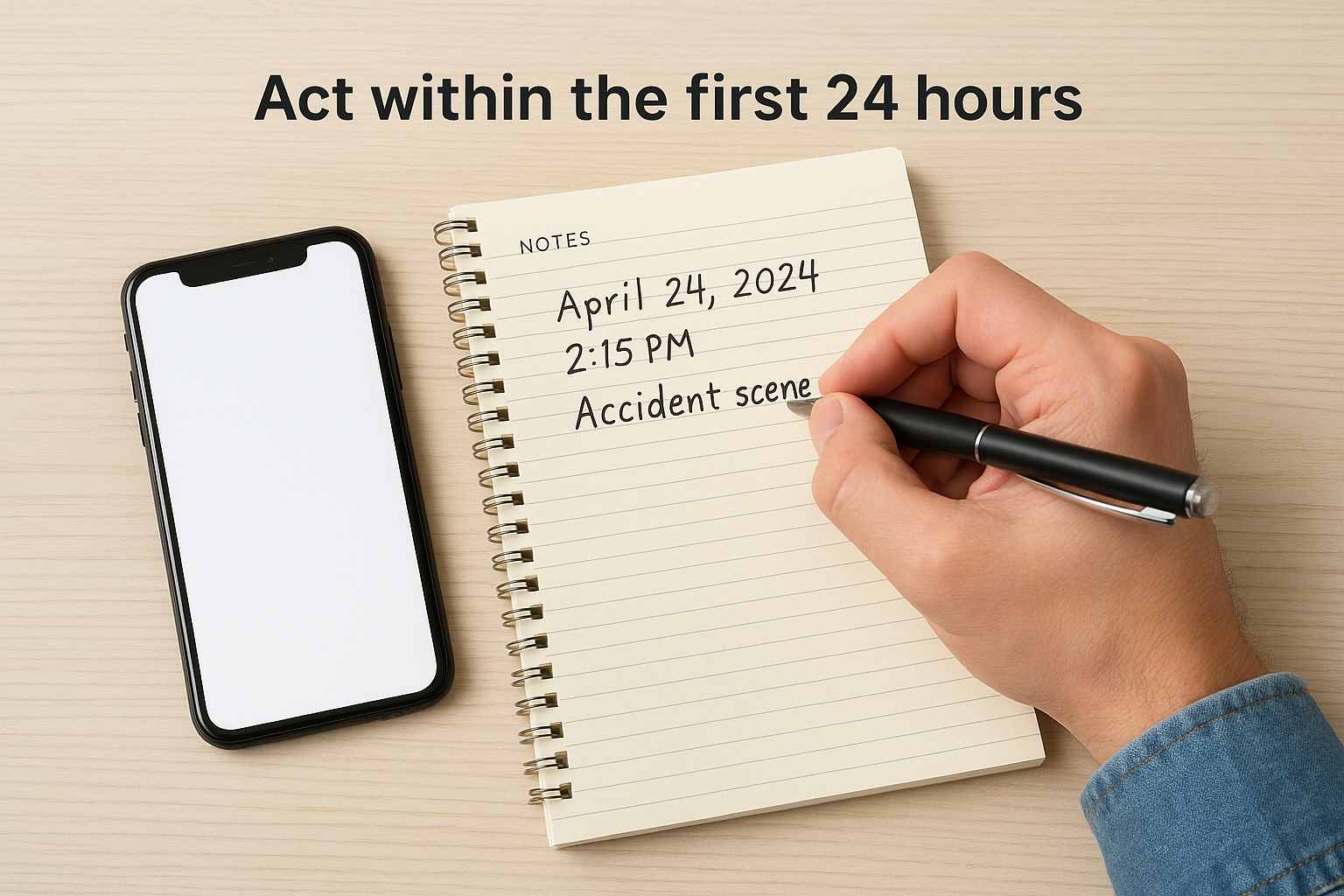 Act within the first 24 hours