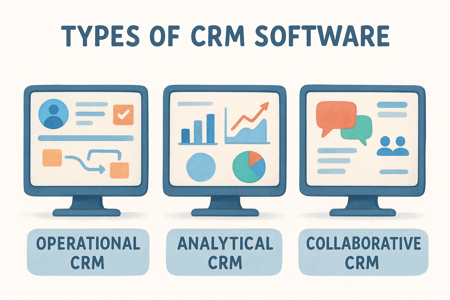 Types of CRM software