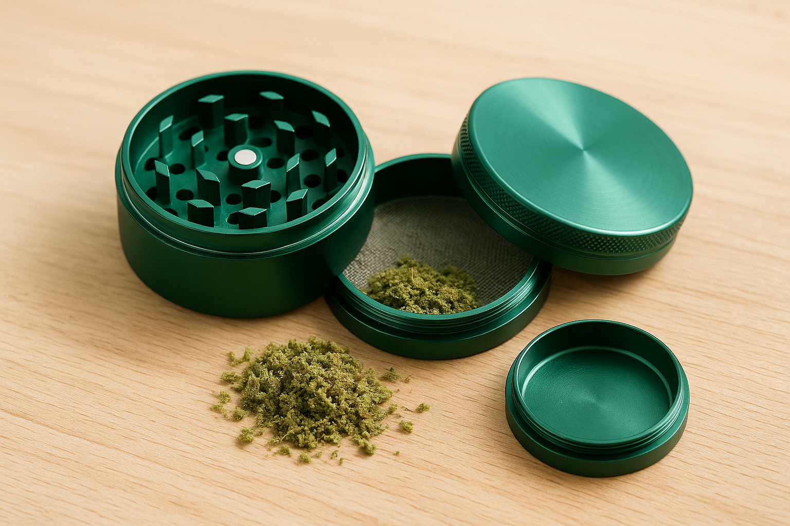The four-piece grinder