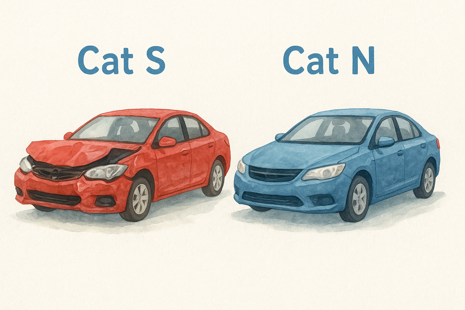 The difference between Cat S and Cat N