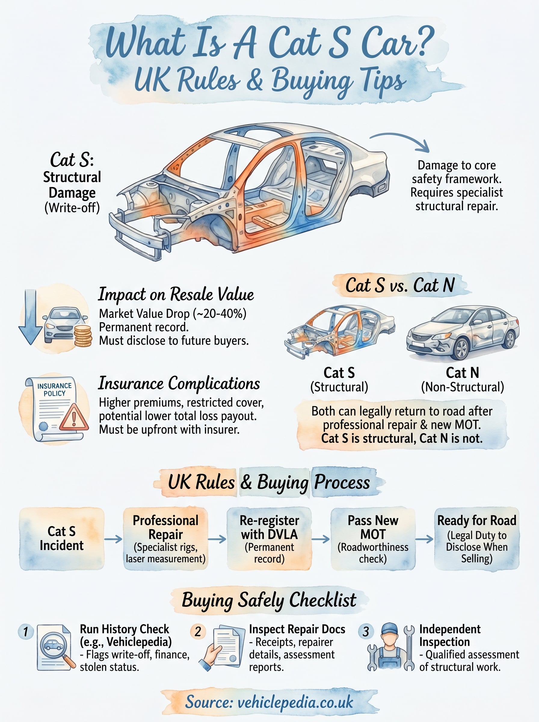 what is a cat s car infographic