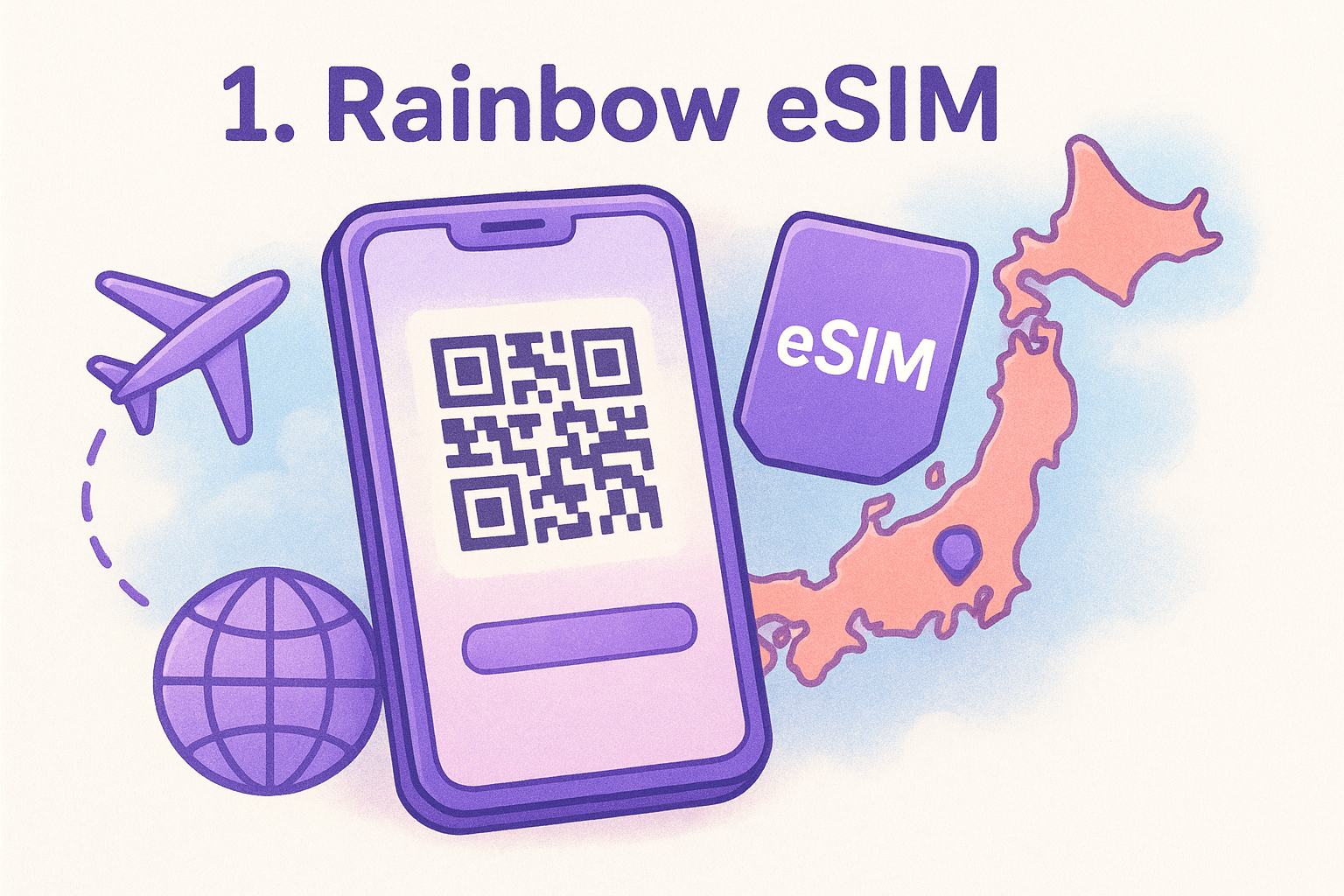 eSIM Japan: 11 Top Tourist Plans, Prices & Coverage (2026) - Rainbowesim