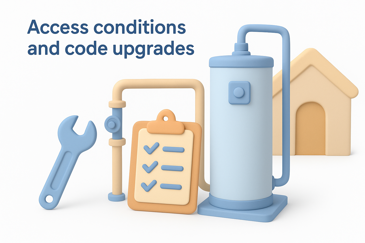 Access conditions and code upgrades