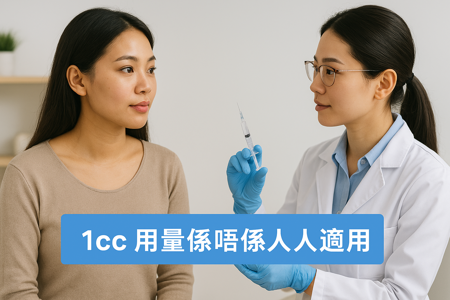 1cc 用量係唔係人人適用