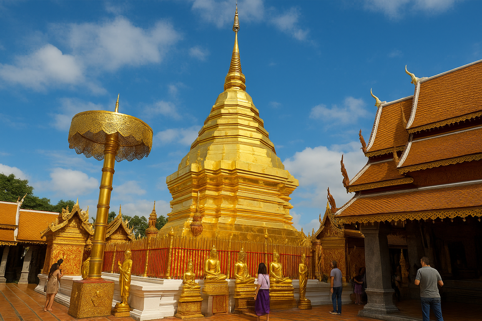 3. Wat Phra That Doi Suthep