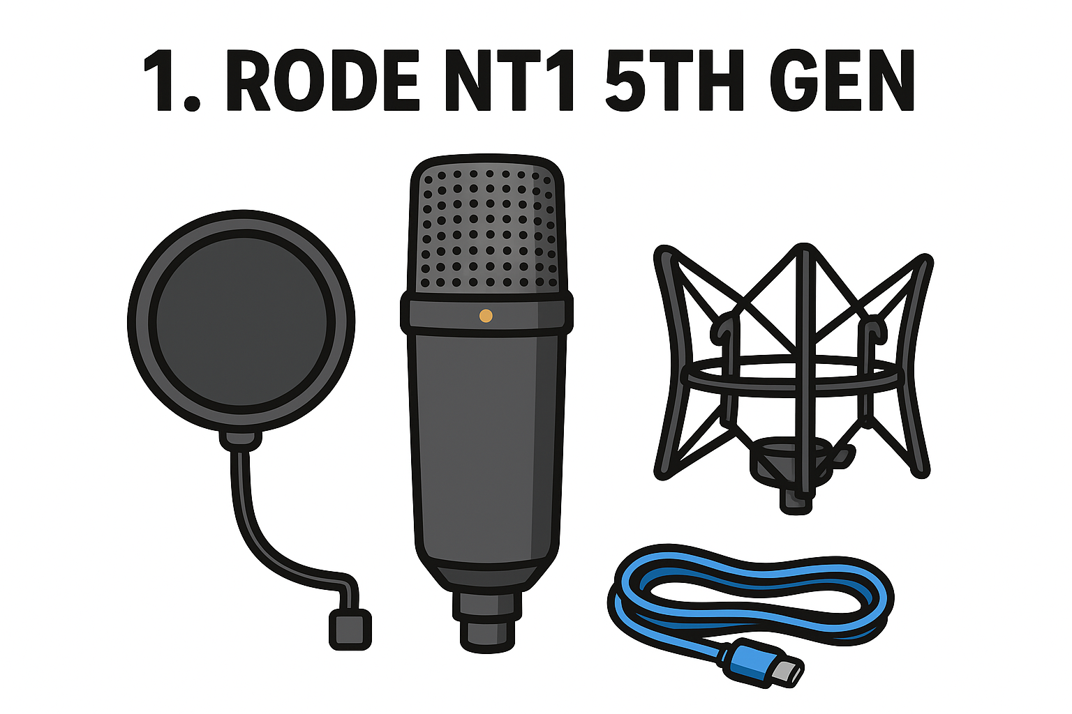 1. Rode NT1 5th Gen