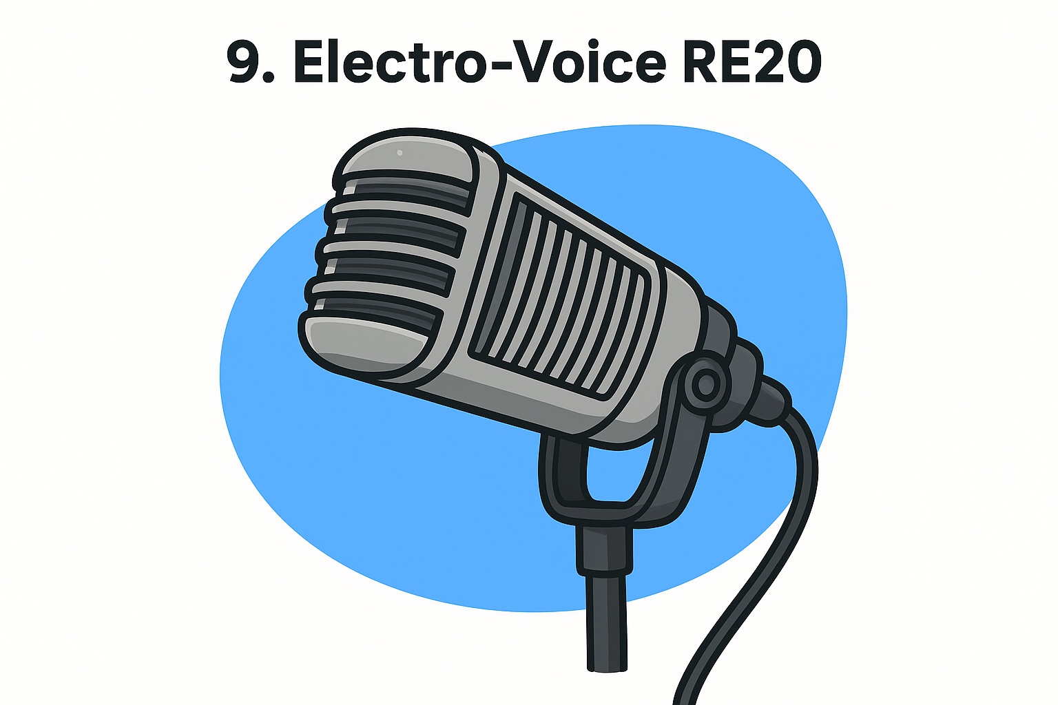 9. Electro-Voice RE20