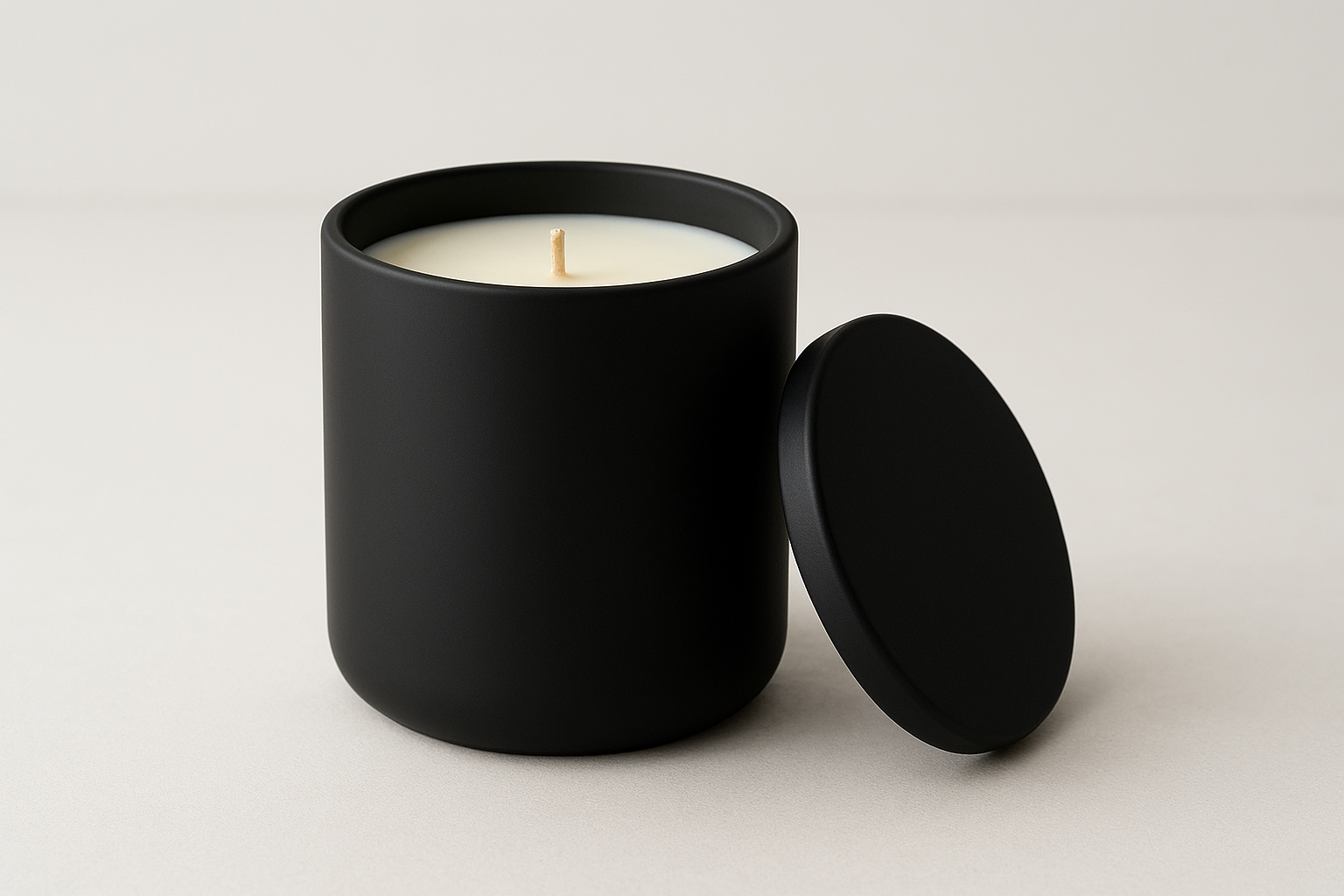 2. 10oz Onyx candle vessel and lid