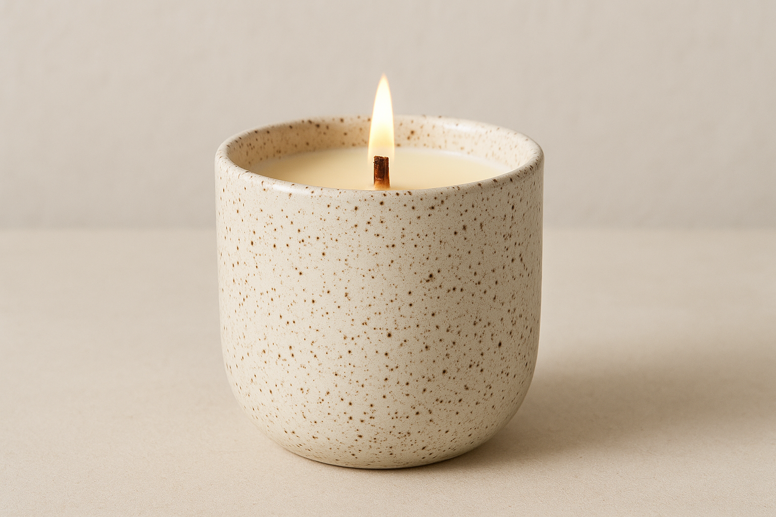 3. 12oz Speckle candle vessel