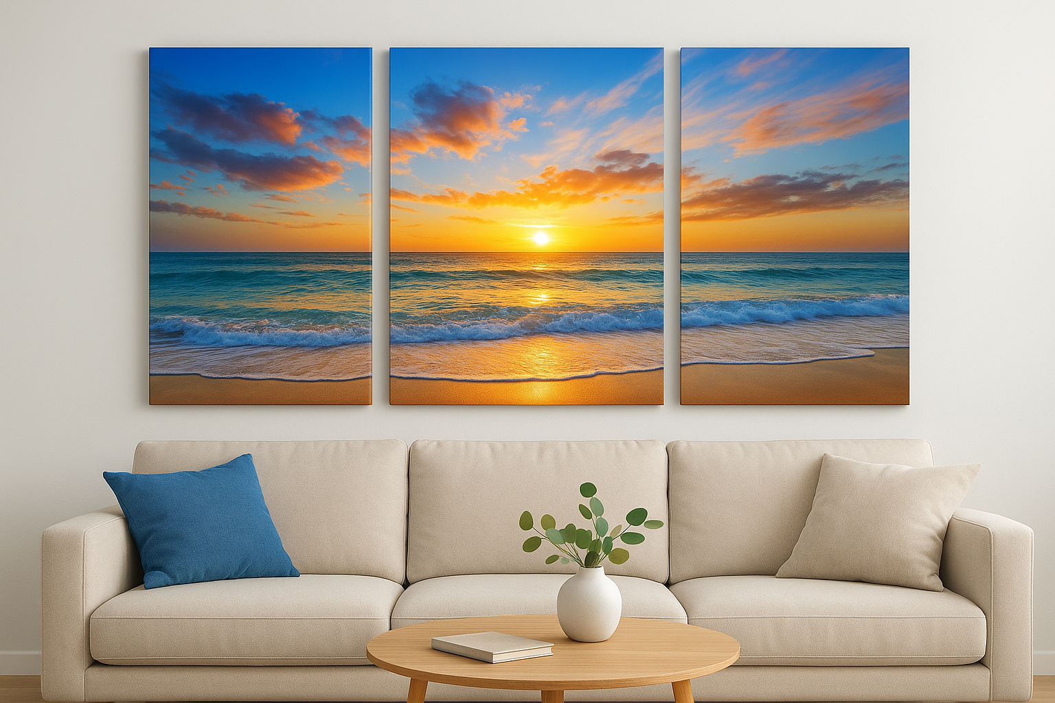 3. Triptych and Multi-Panel Canvas Sets