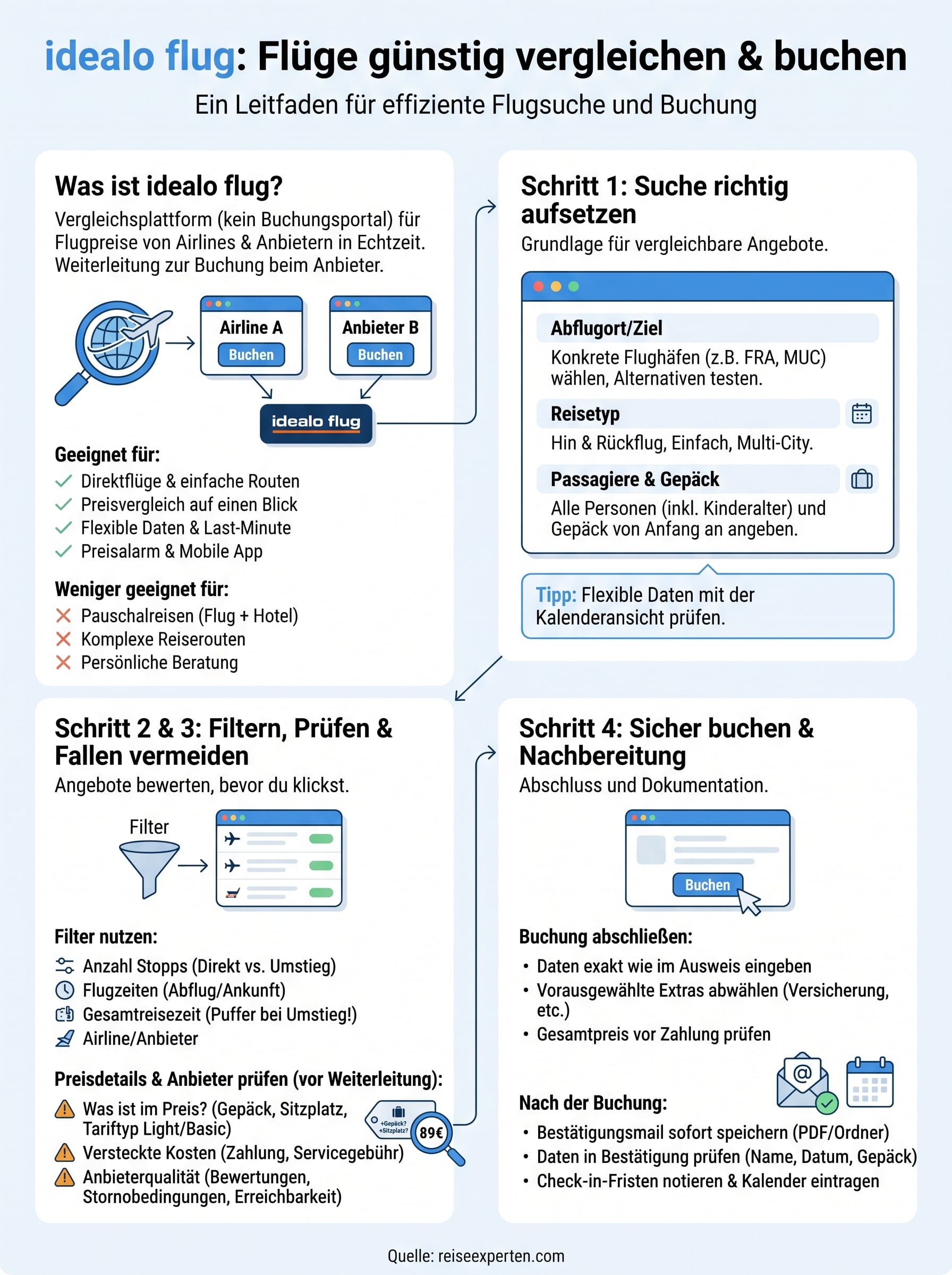 idealo flug infographic