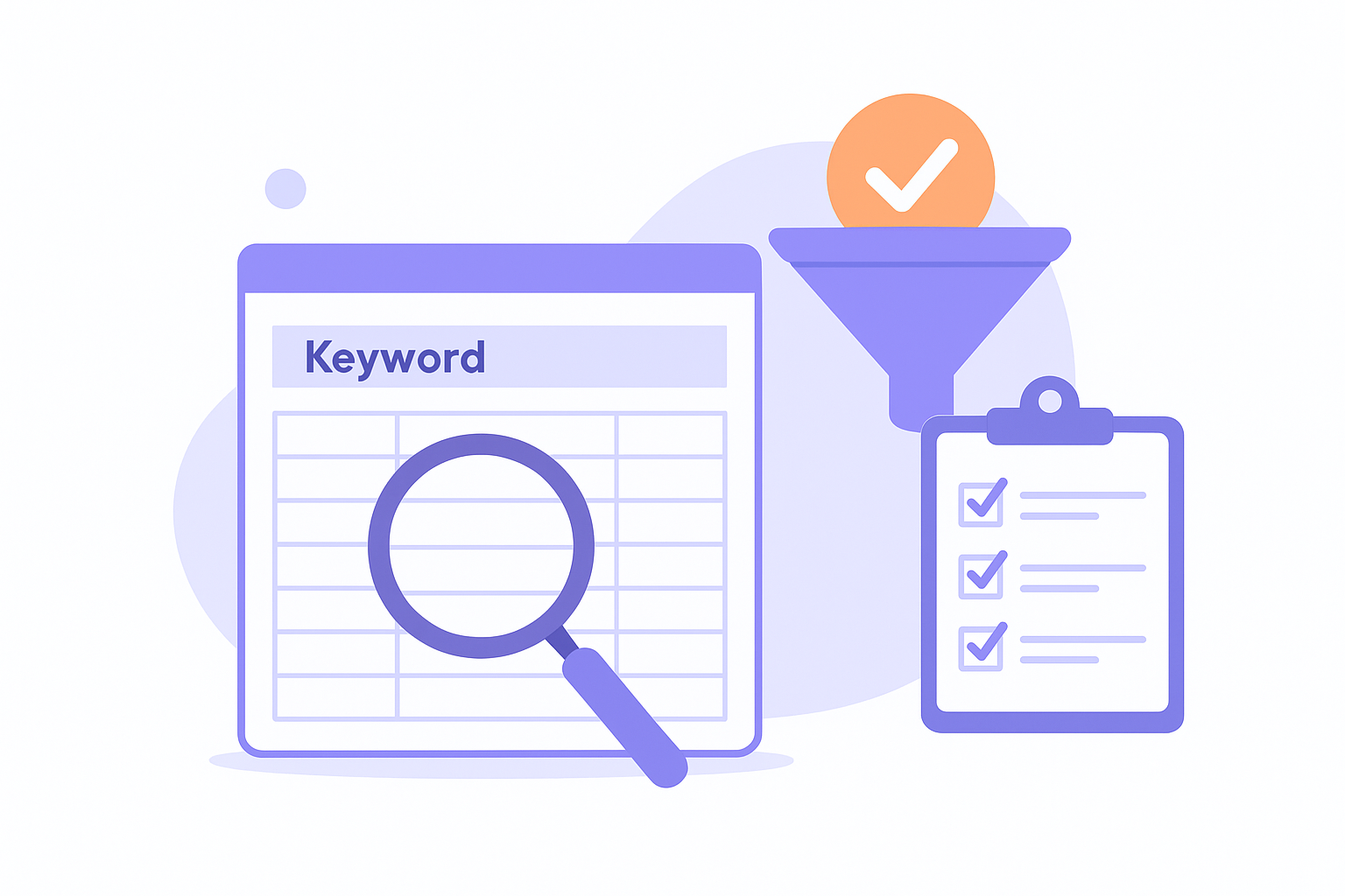 Identify keywords where competitors rank but you don't
