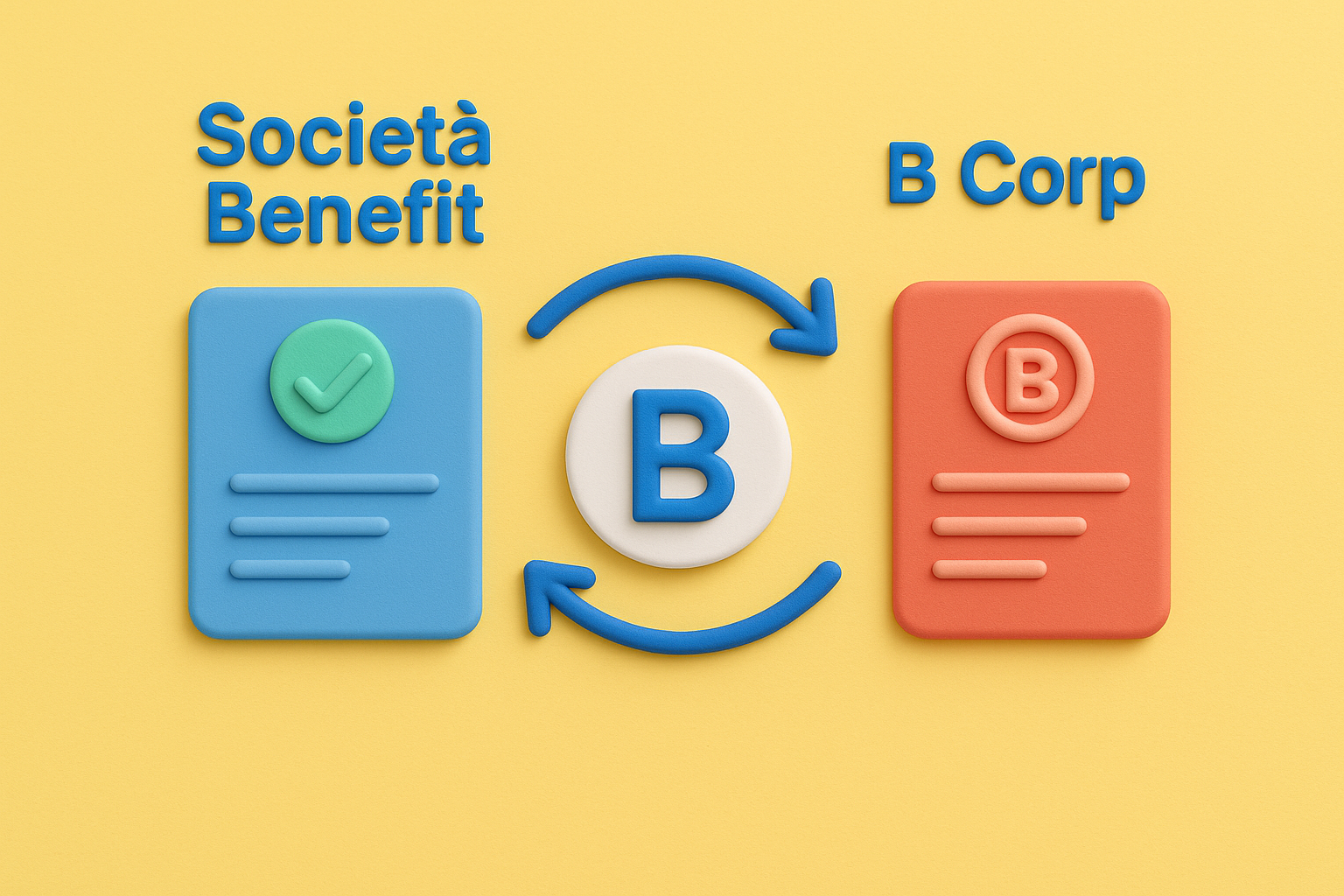 Che relazione c'è tra Società Benefit e B Corp in Italia
