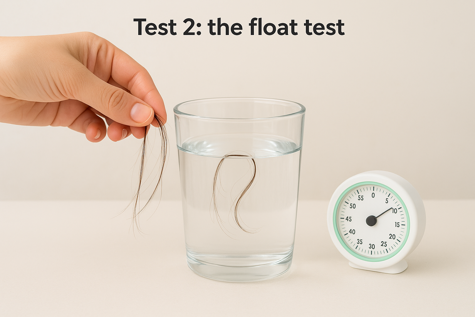 Test 2: the float test