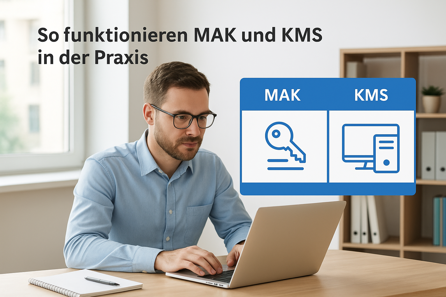 So funktionieren MAK und KMS in der Praxis