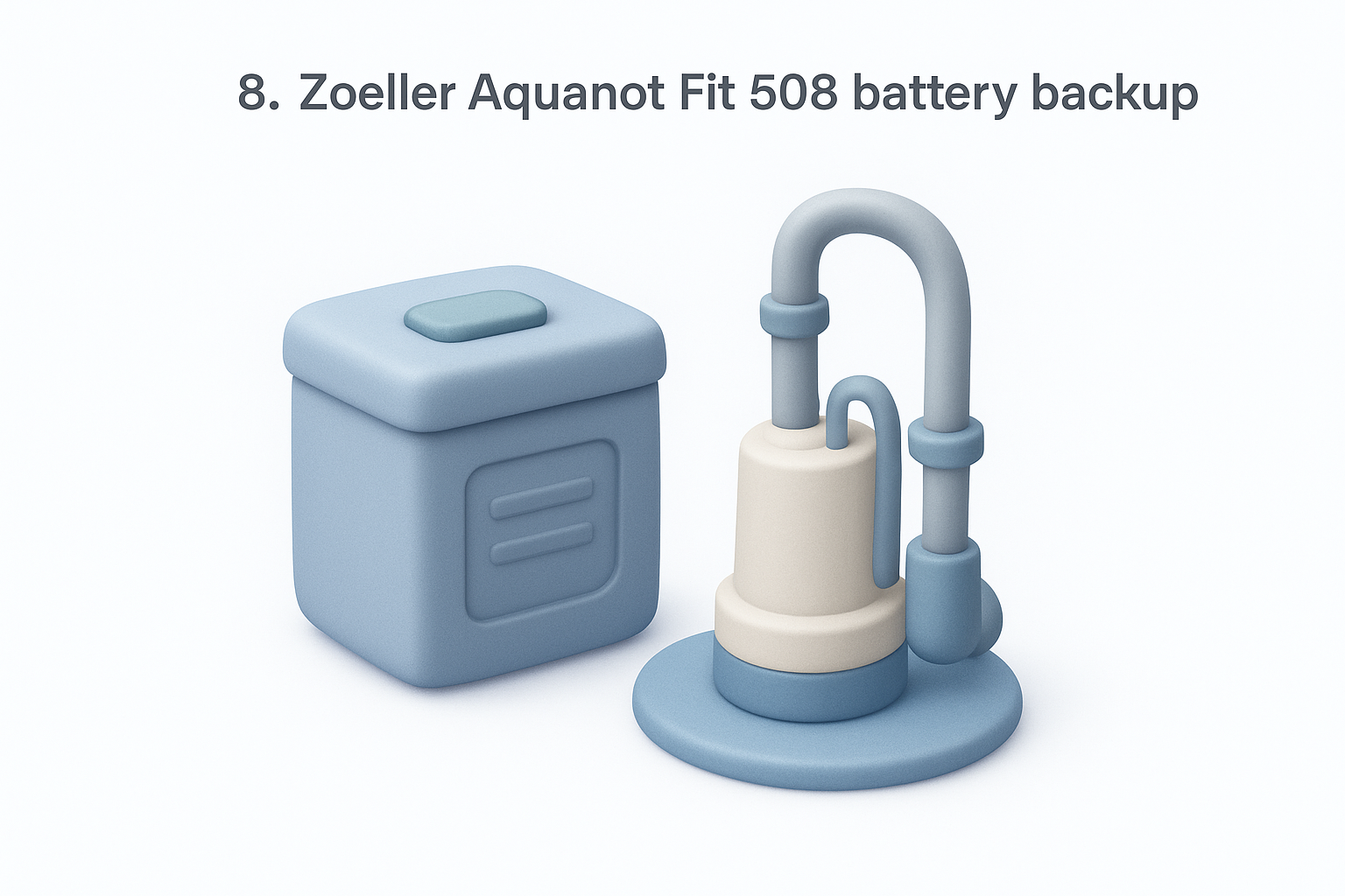 8. Zoeller Aquanot Fit 508 battery backup