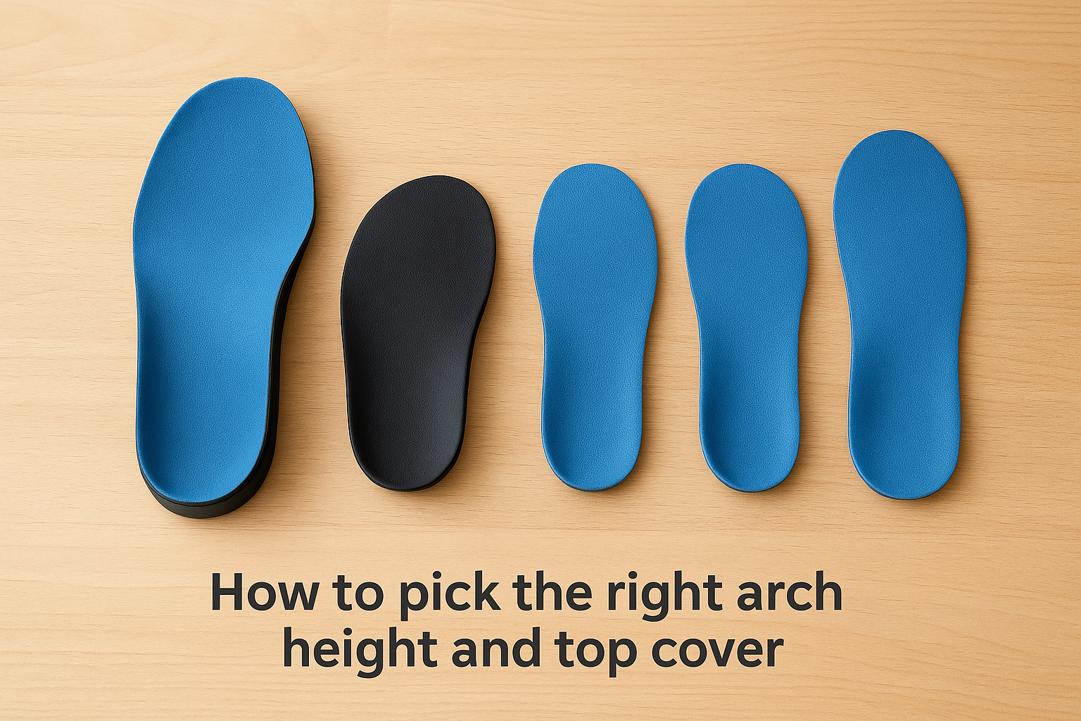 How to pick the right arch height and top cover
