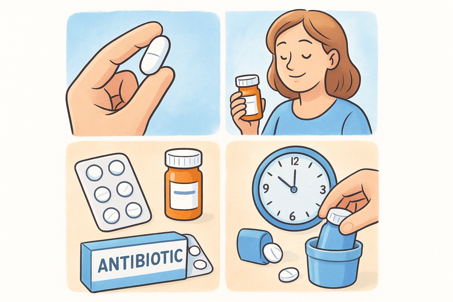 Take the full course even when you feel better