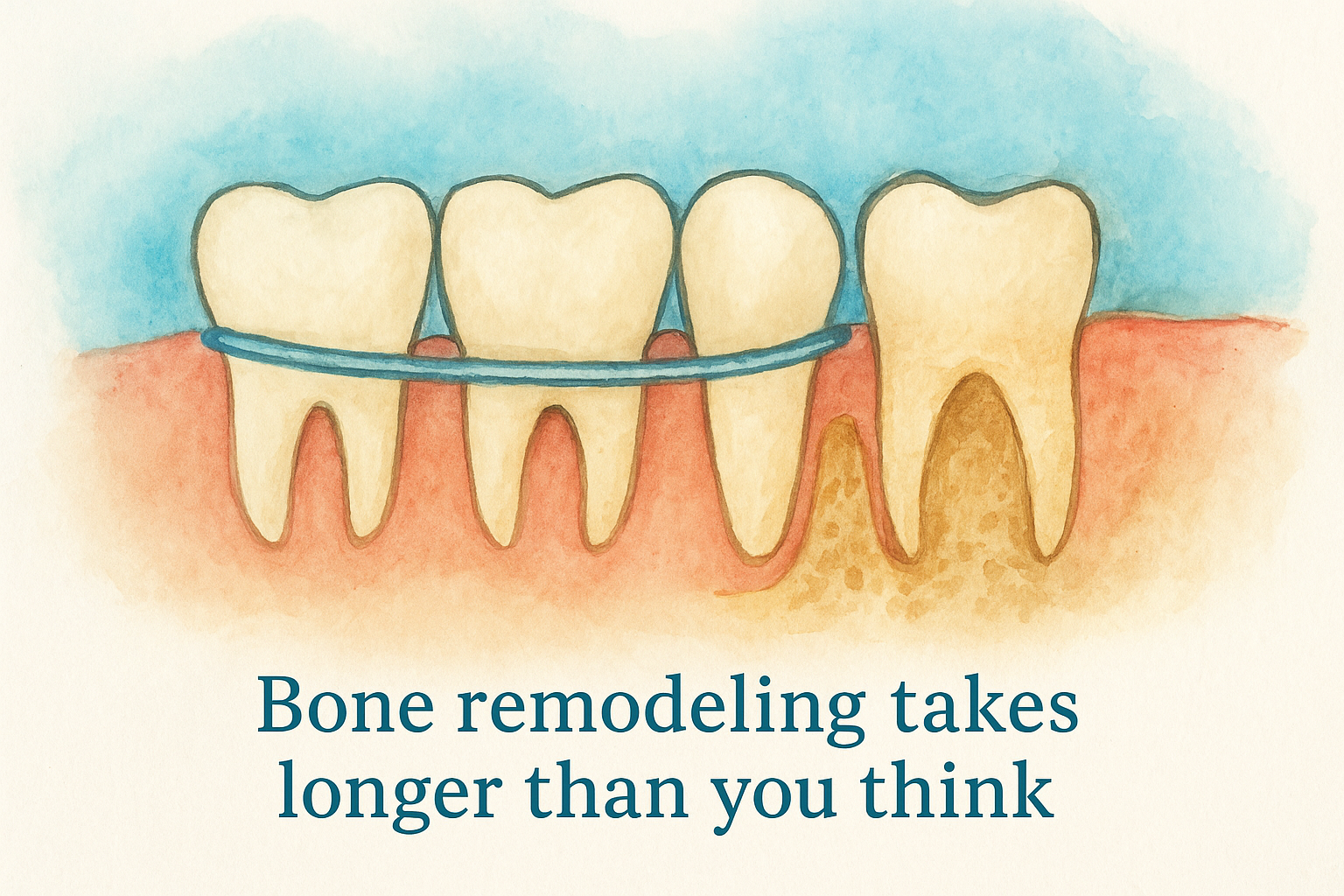 Bone remodeling takes longer than you think