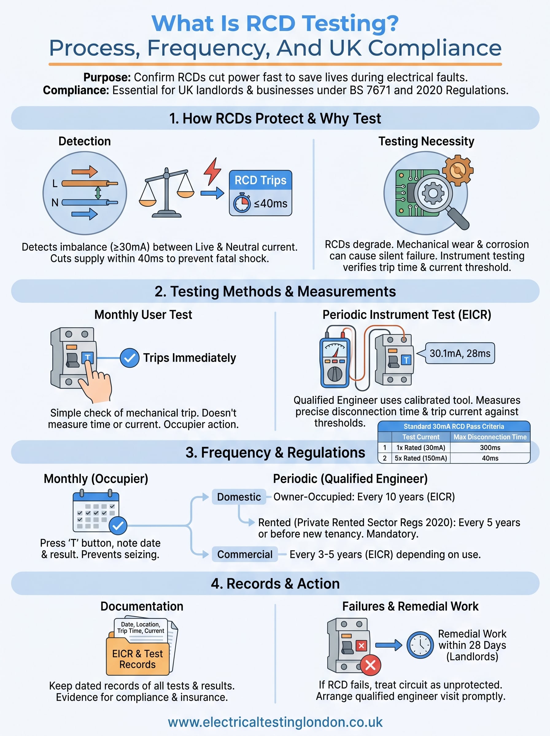 what is rcd testing infographic