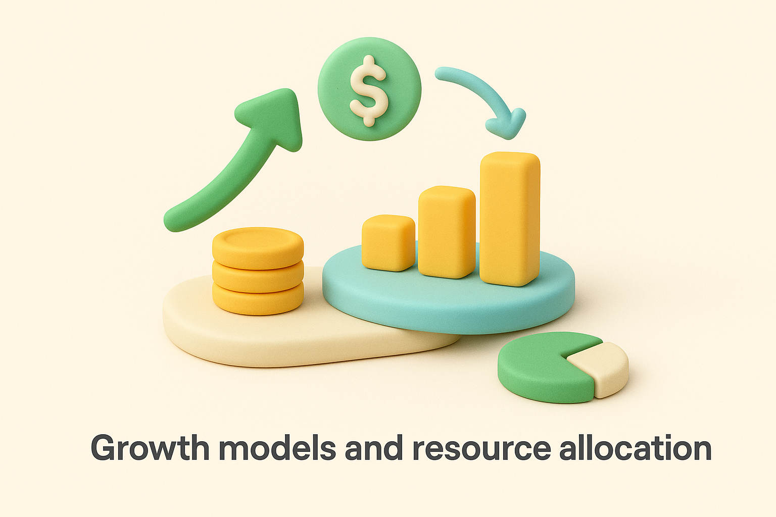 Growth models and resource allocation