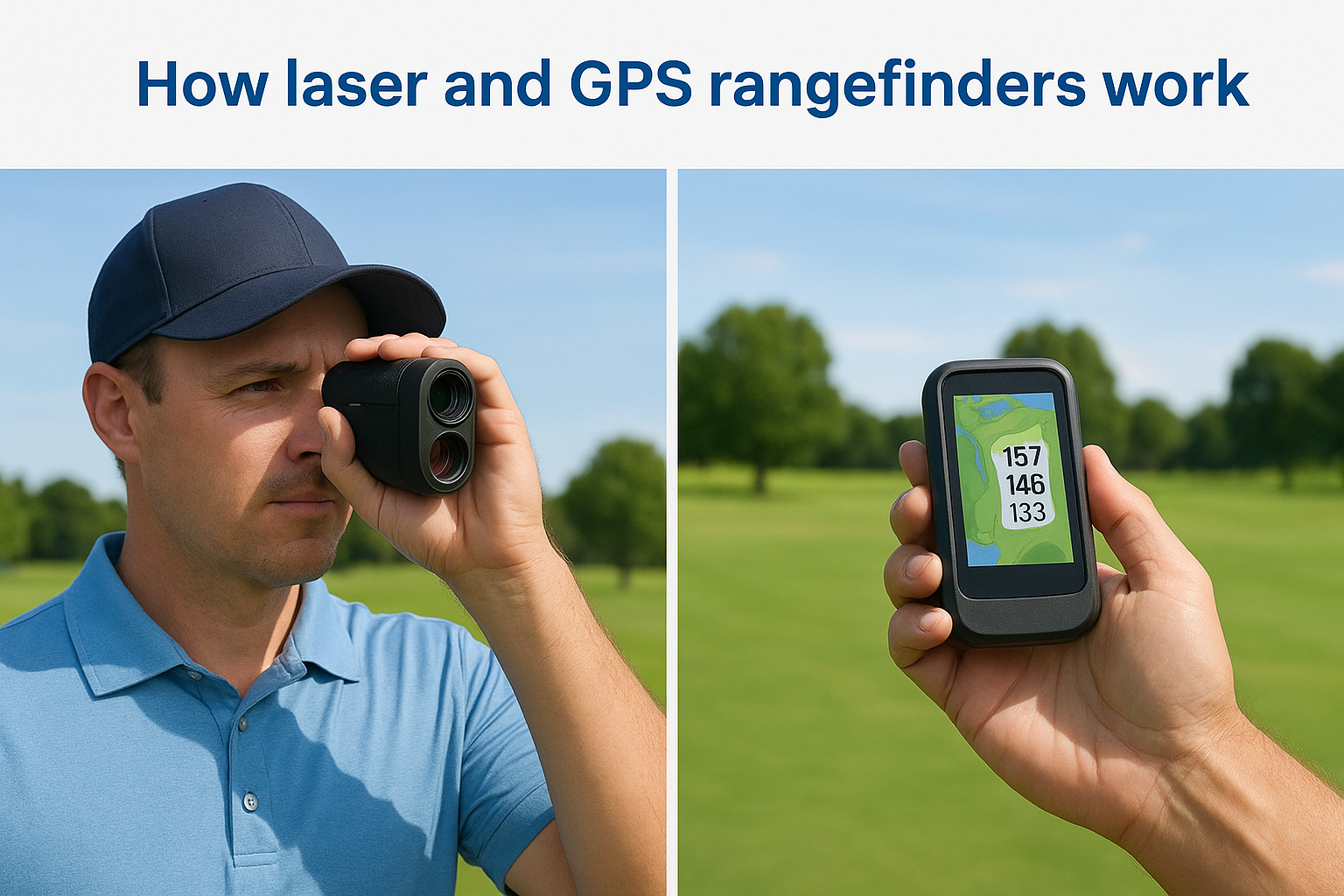How laser and GPS rangefinders work
