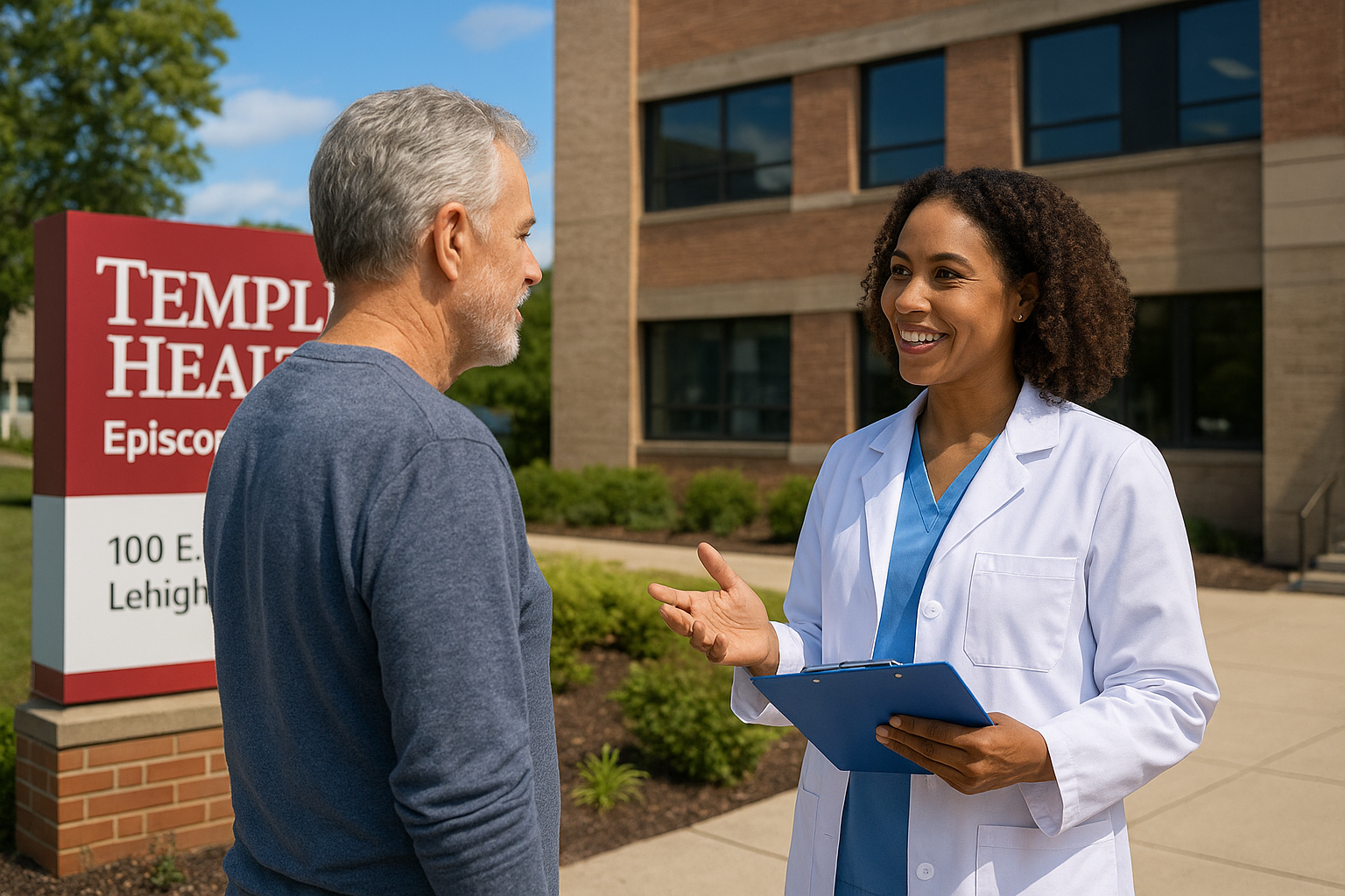 Locations and how to get seen at Temple Health