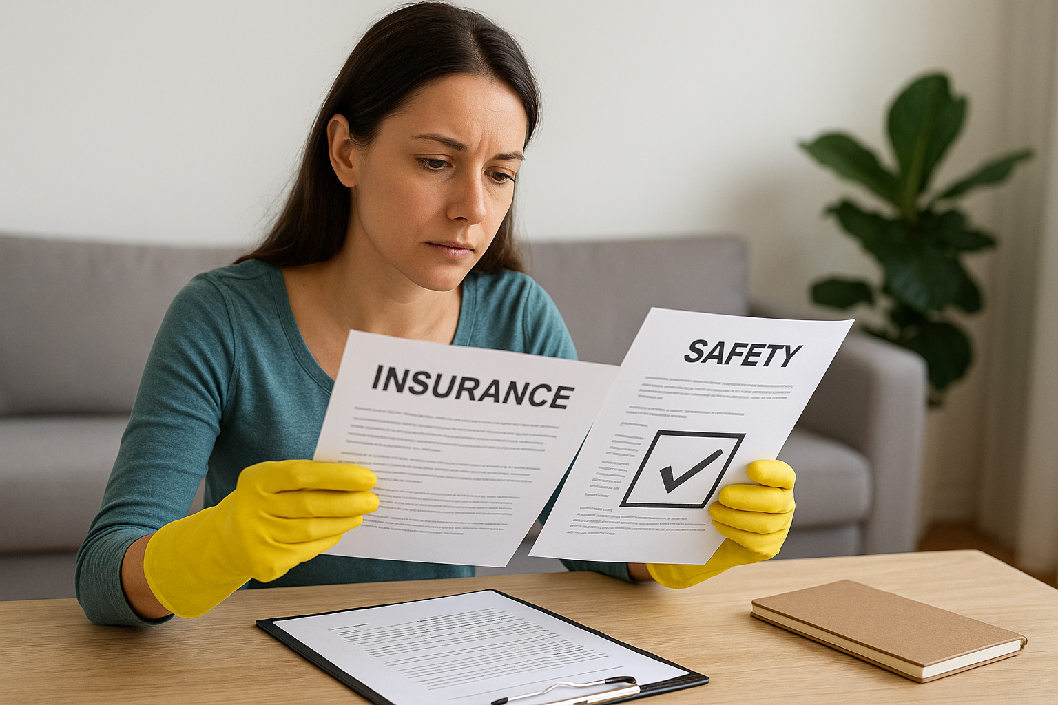 Safety and insurance checklist for one-person hires