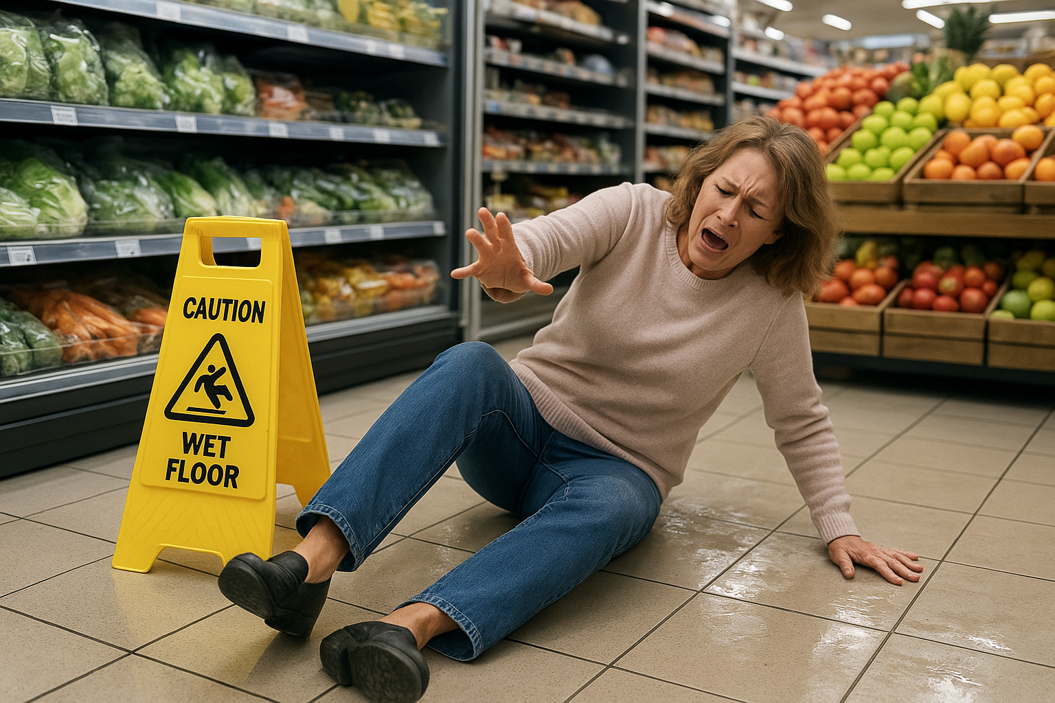 Slip, trip, and fall accidents