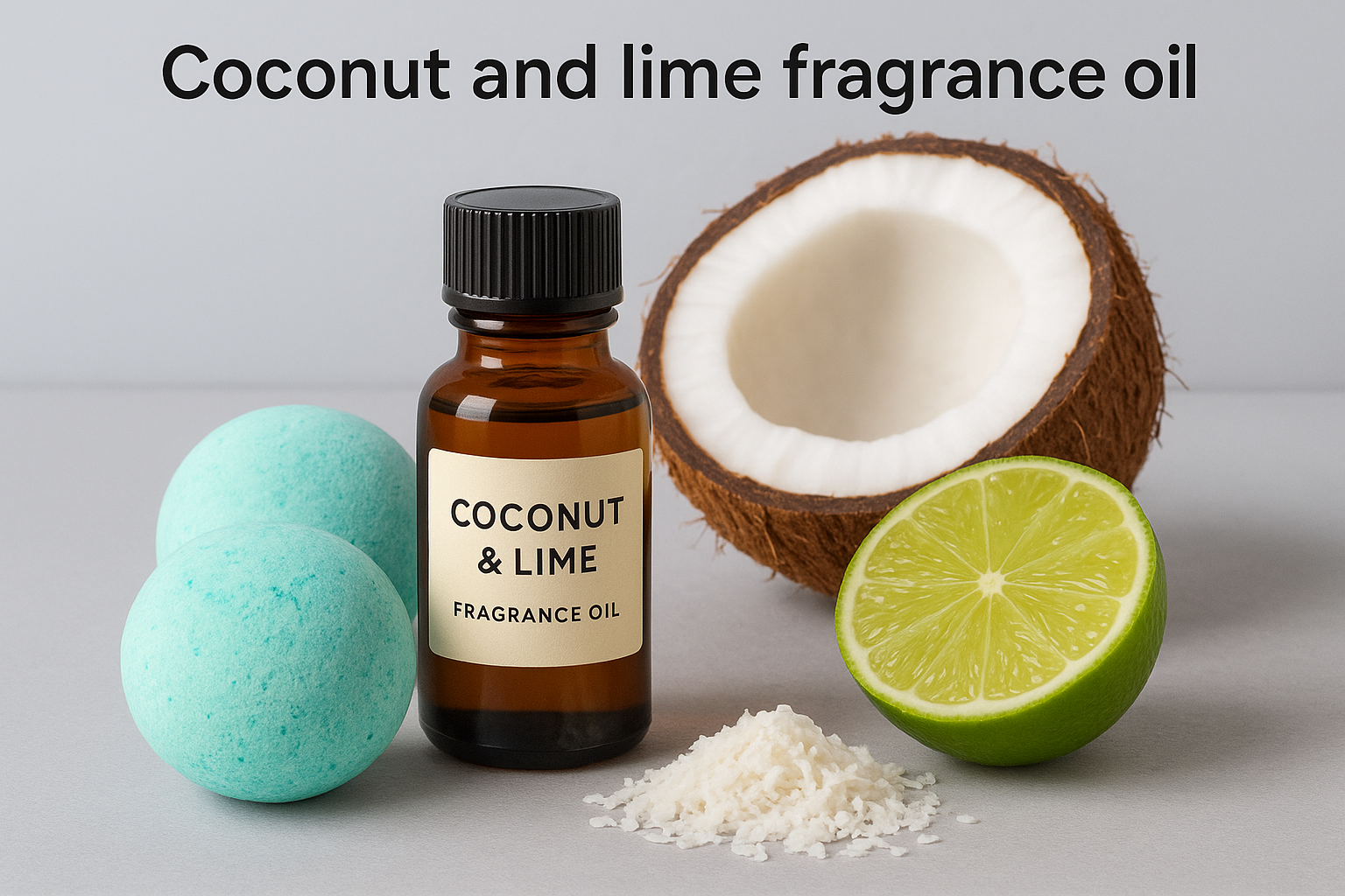 4. Coconut and lime fragrance oil