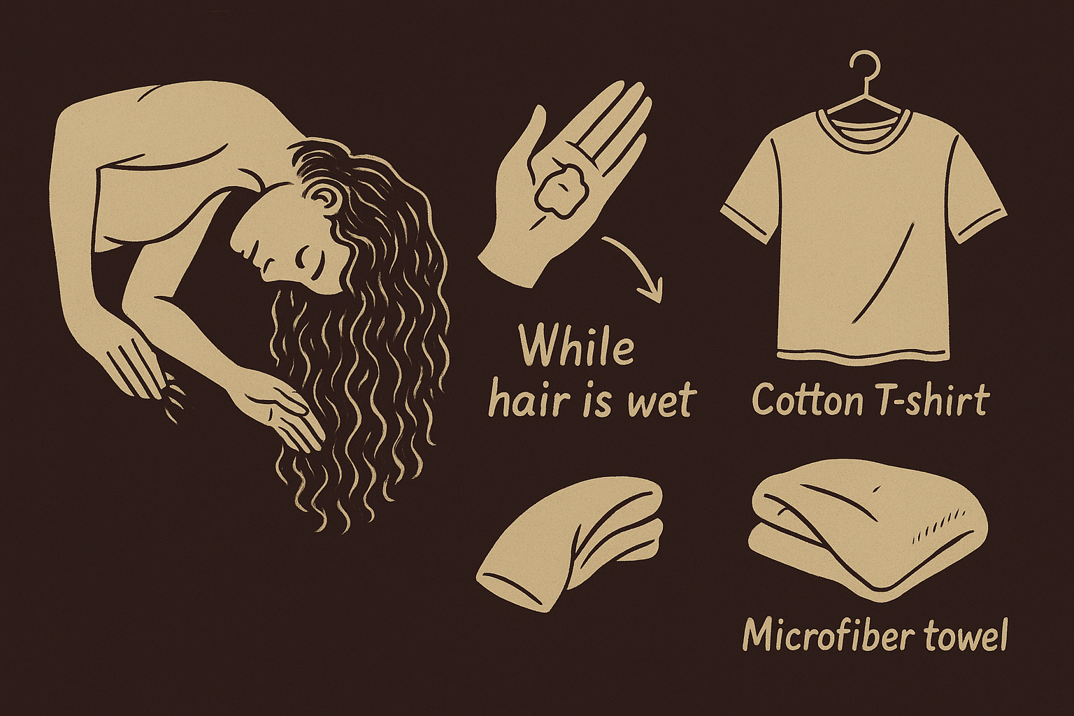 Cotton T-shirt vs microfiber towel