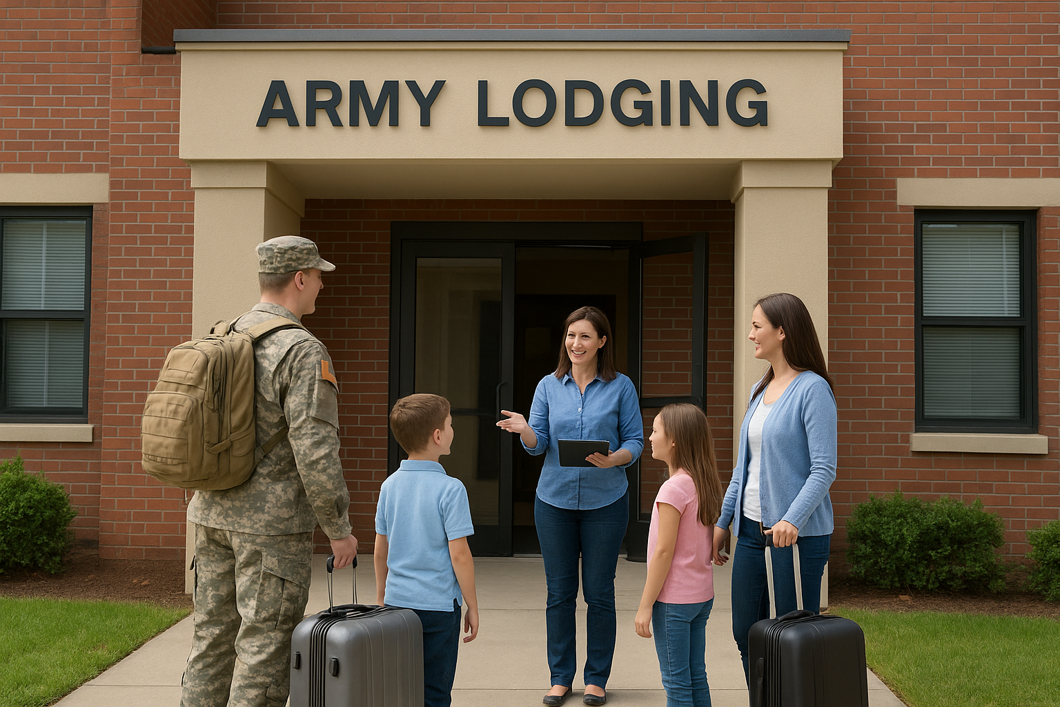 Army Lodging auf der Clay Kaserne