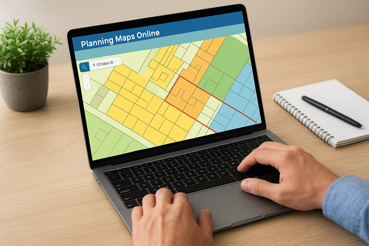 Using Planning Maps Online