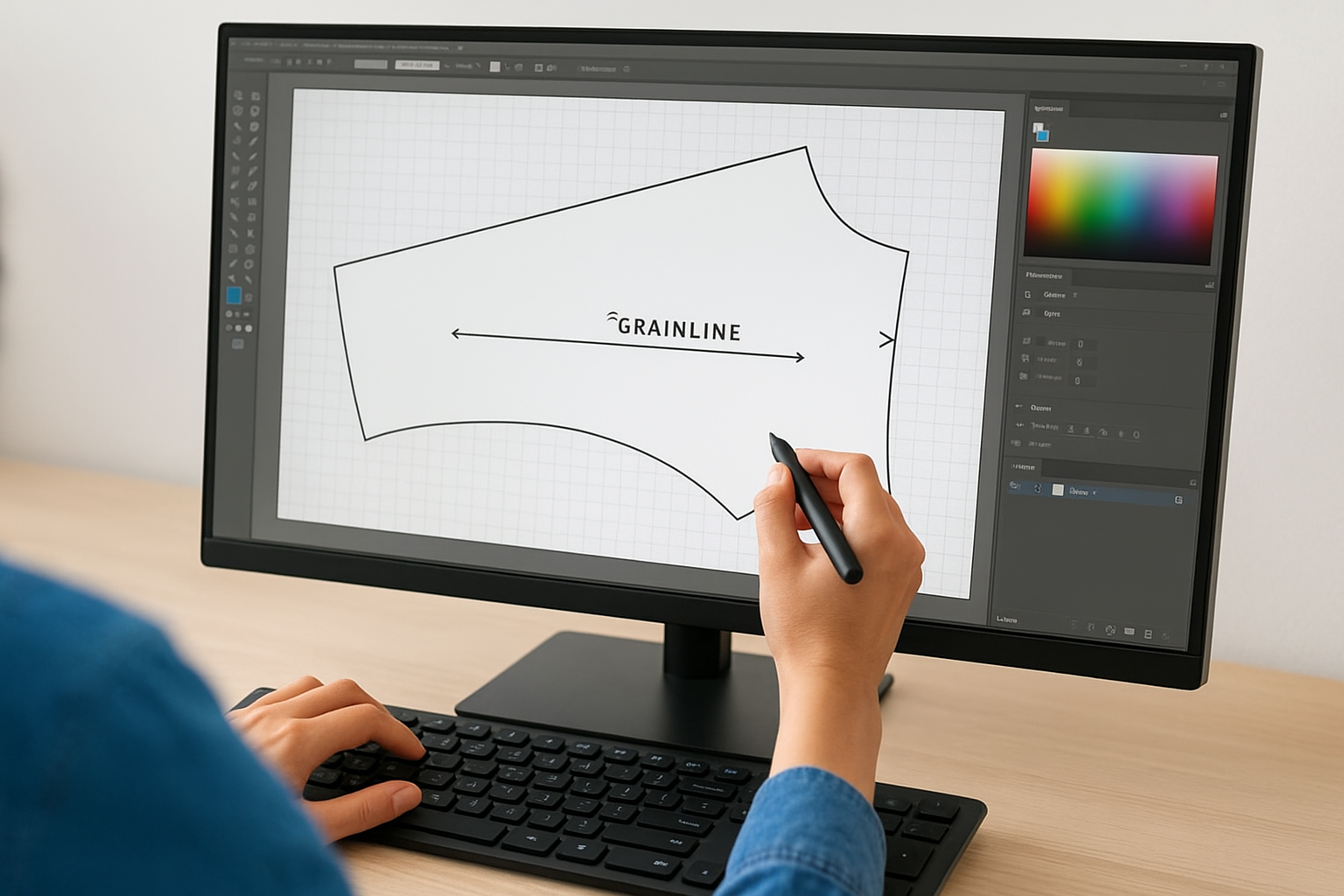Import and clean up in pattern software