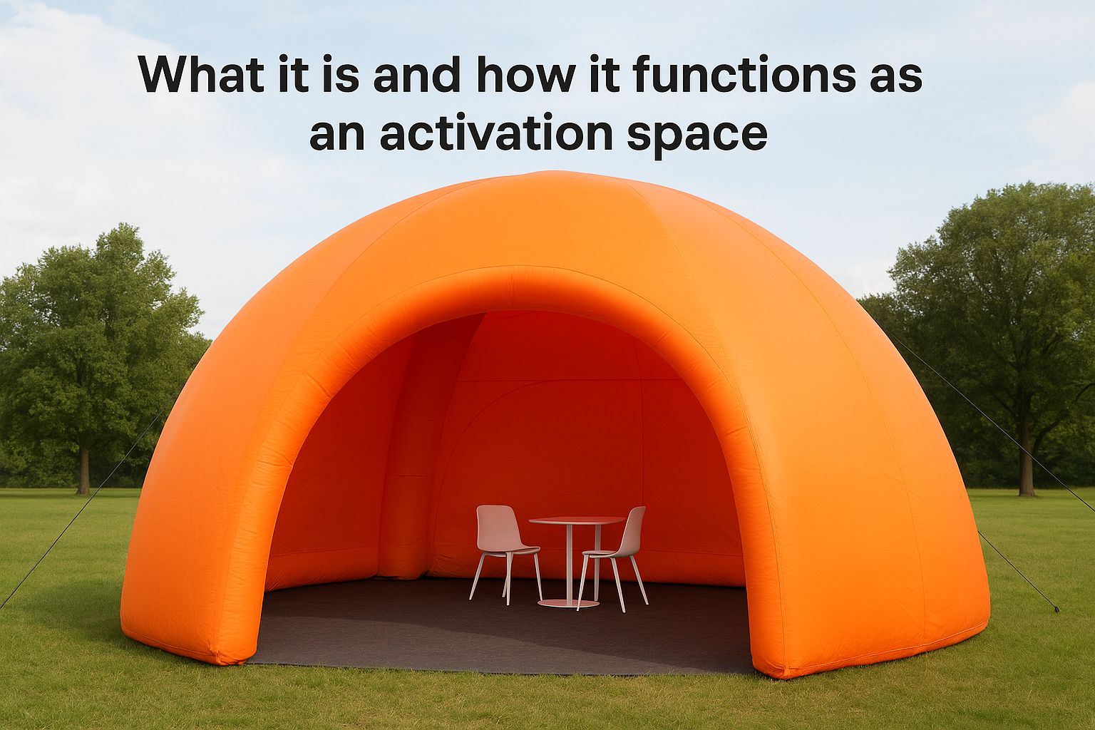 What it is and how it functions as an activation space