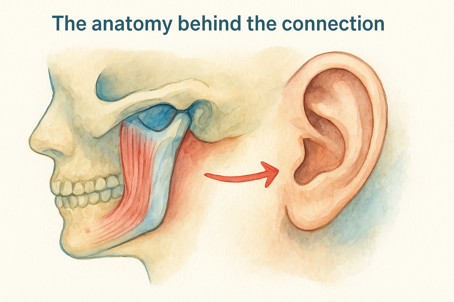 The anatomy behind the connection
