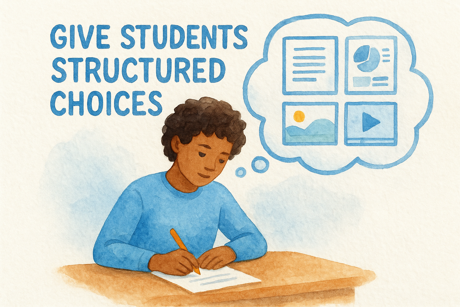 Give Students Structured Choices