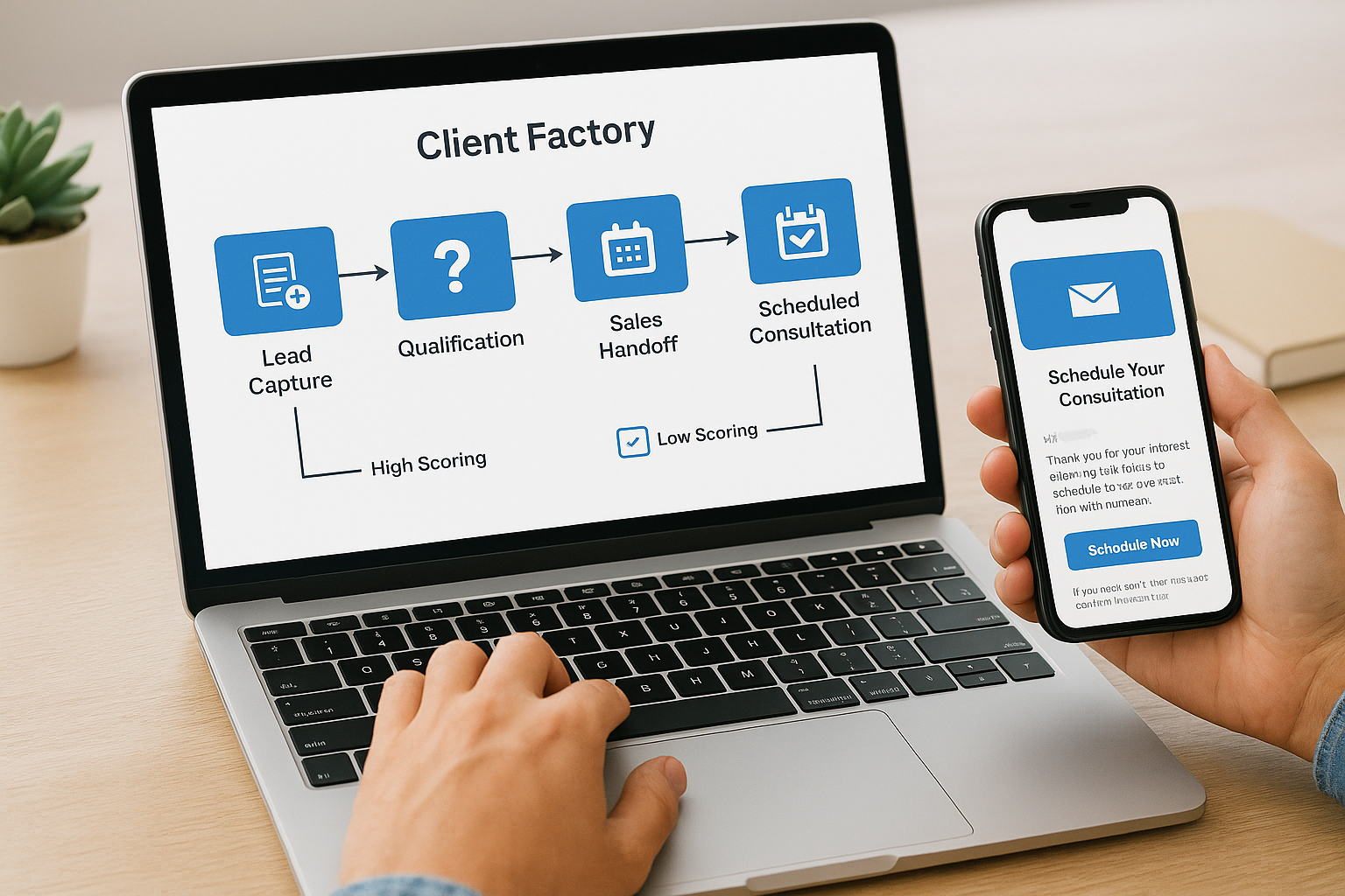 1. Client Factory workflow implementation