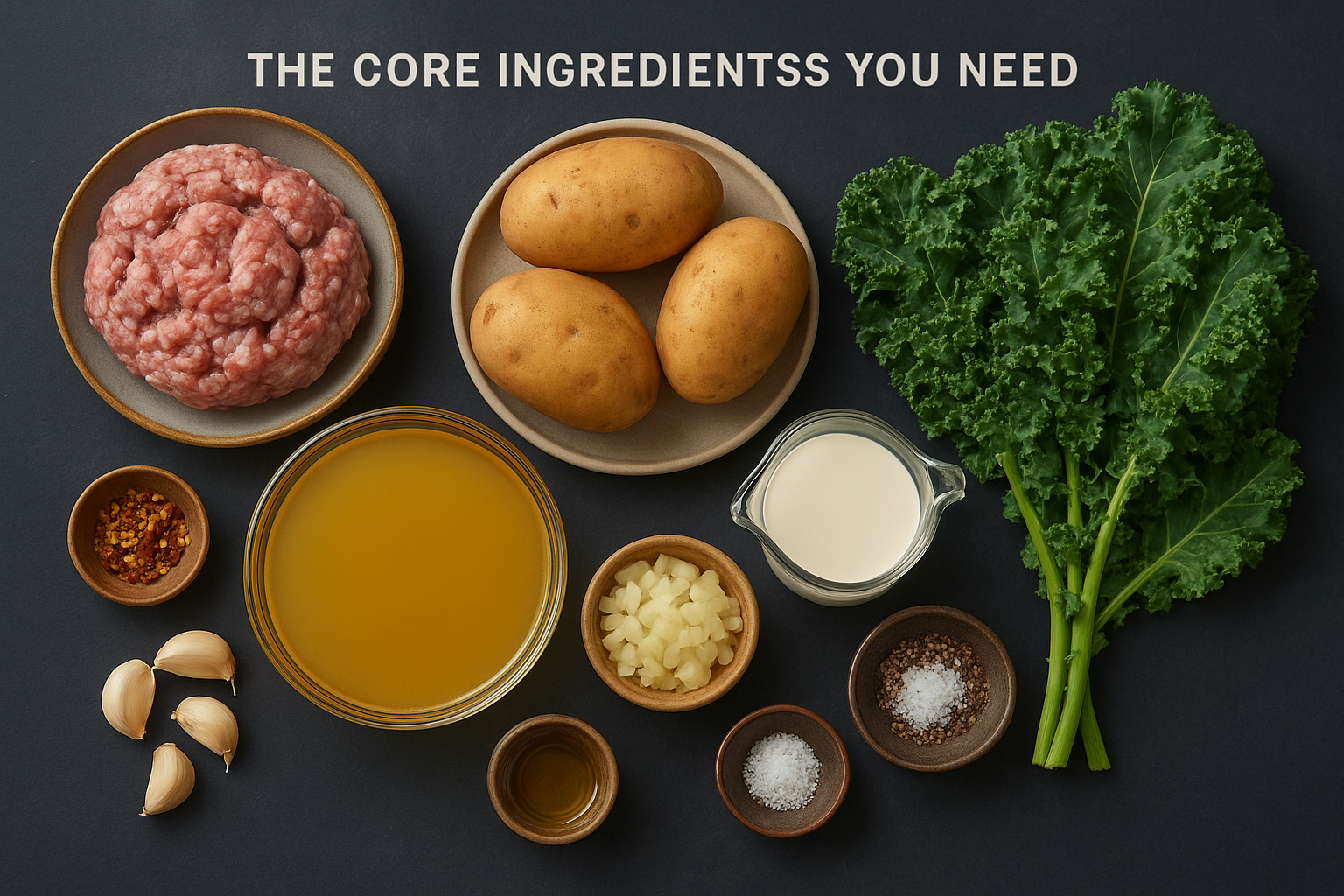 The core ingredients you need