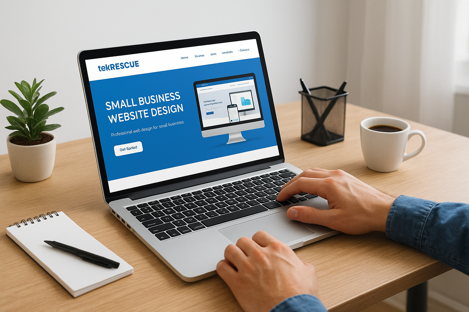 Overview of tekRESCUE web design services