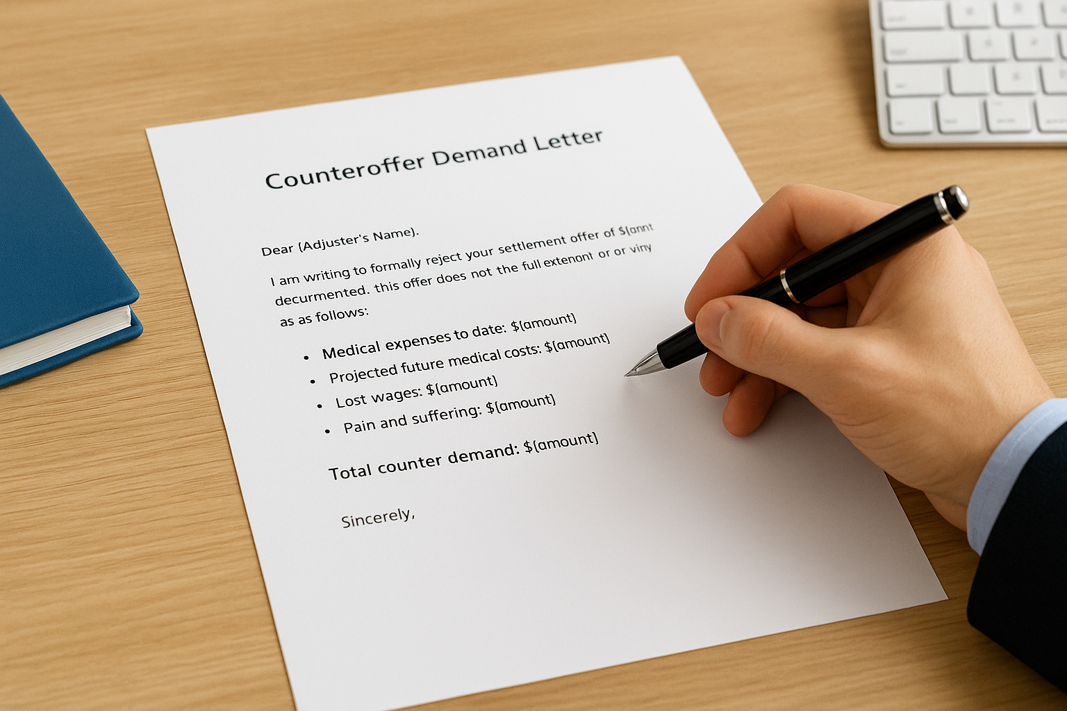 What your letter must include