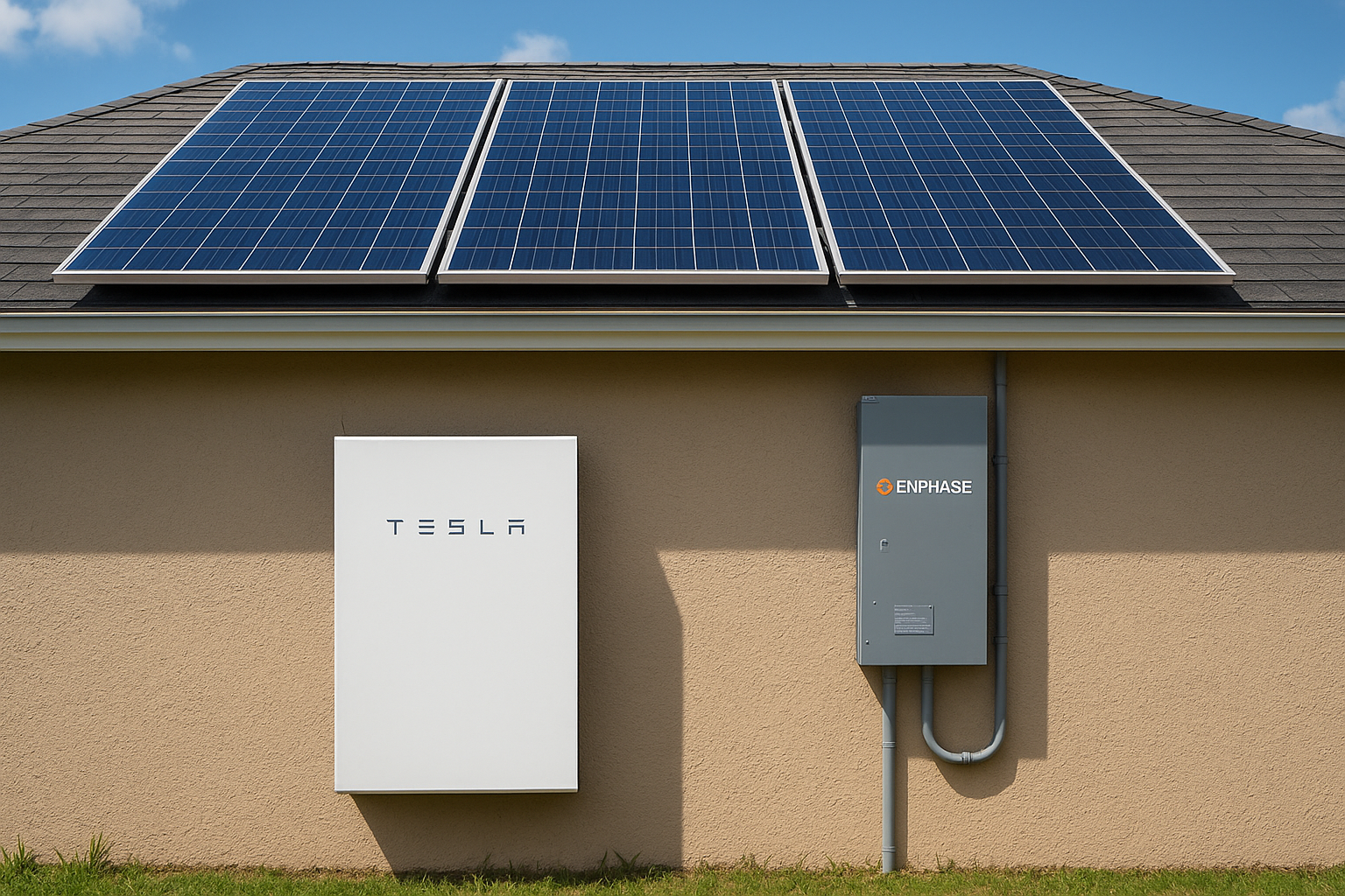What you get in a complete off-grid system