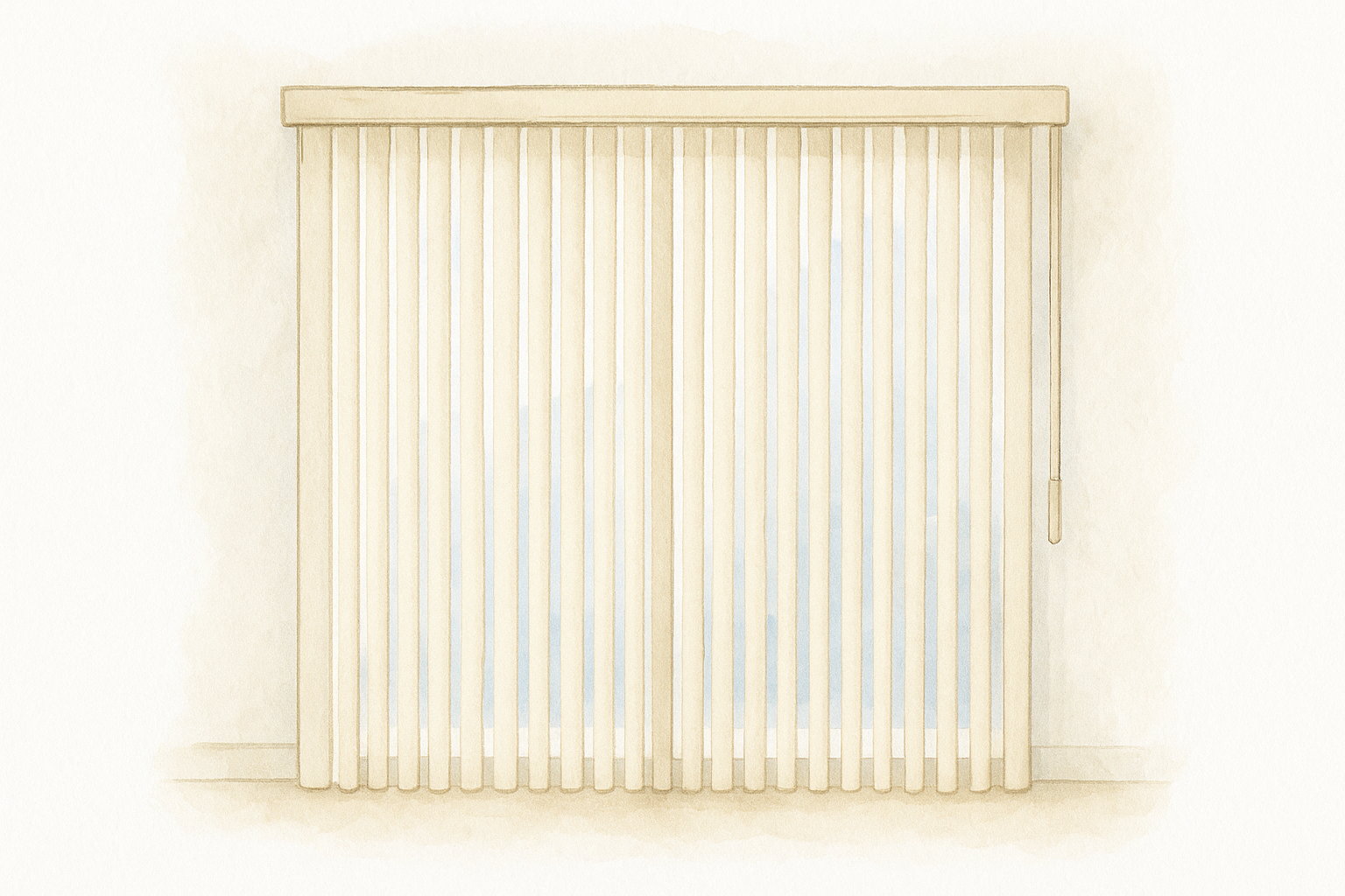 4. Bali traditional vertical blinds from Costco