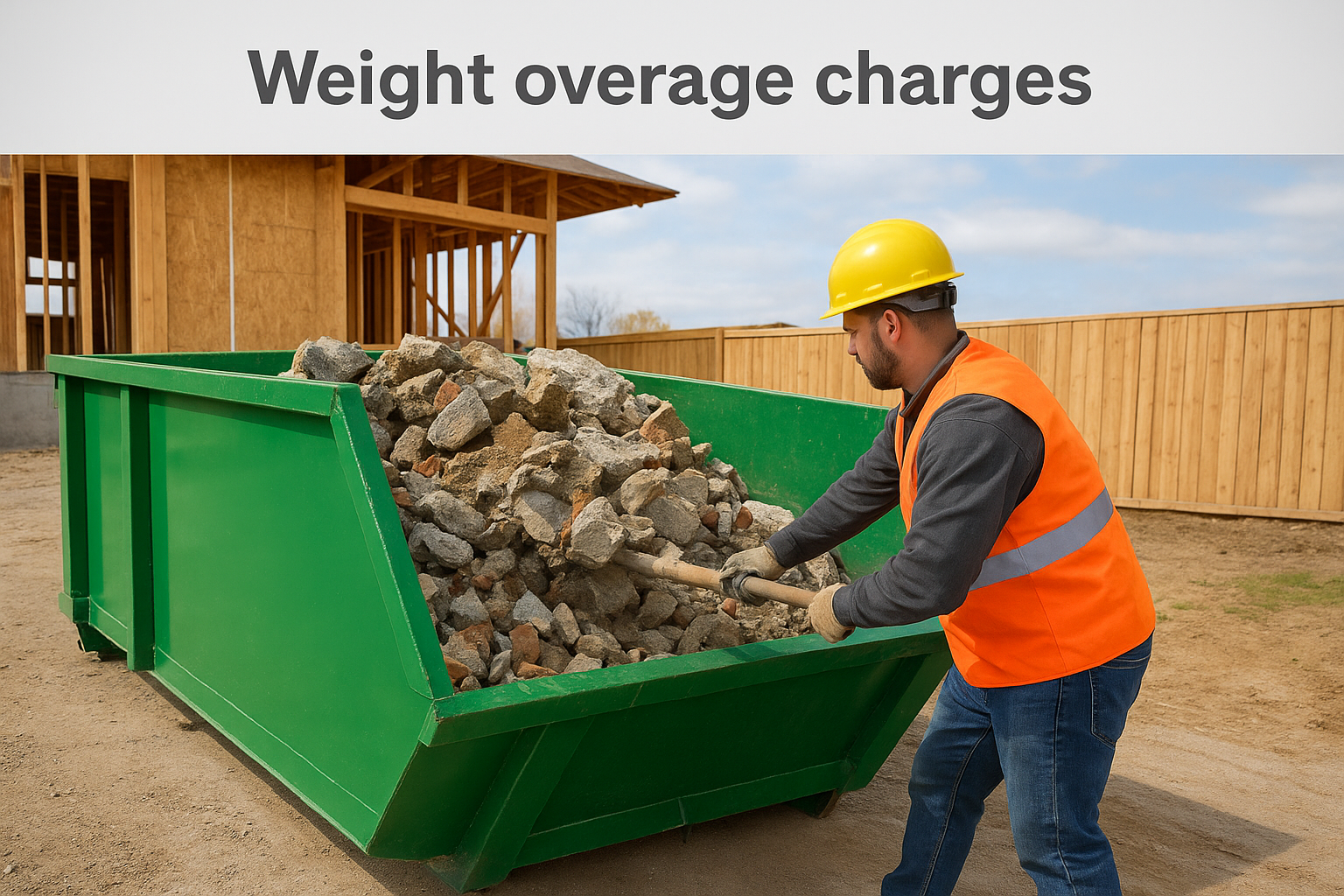 Weight overage charges