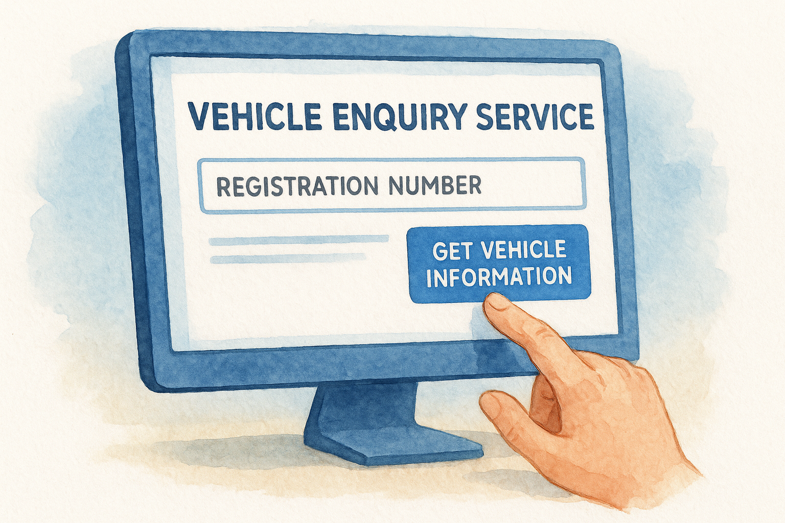 How to use the Vehicle Enquiry Service