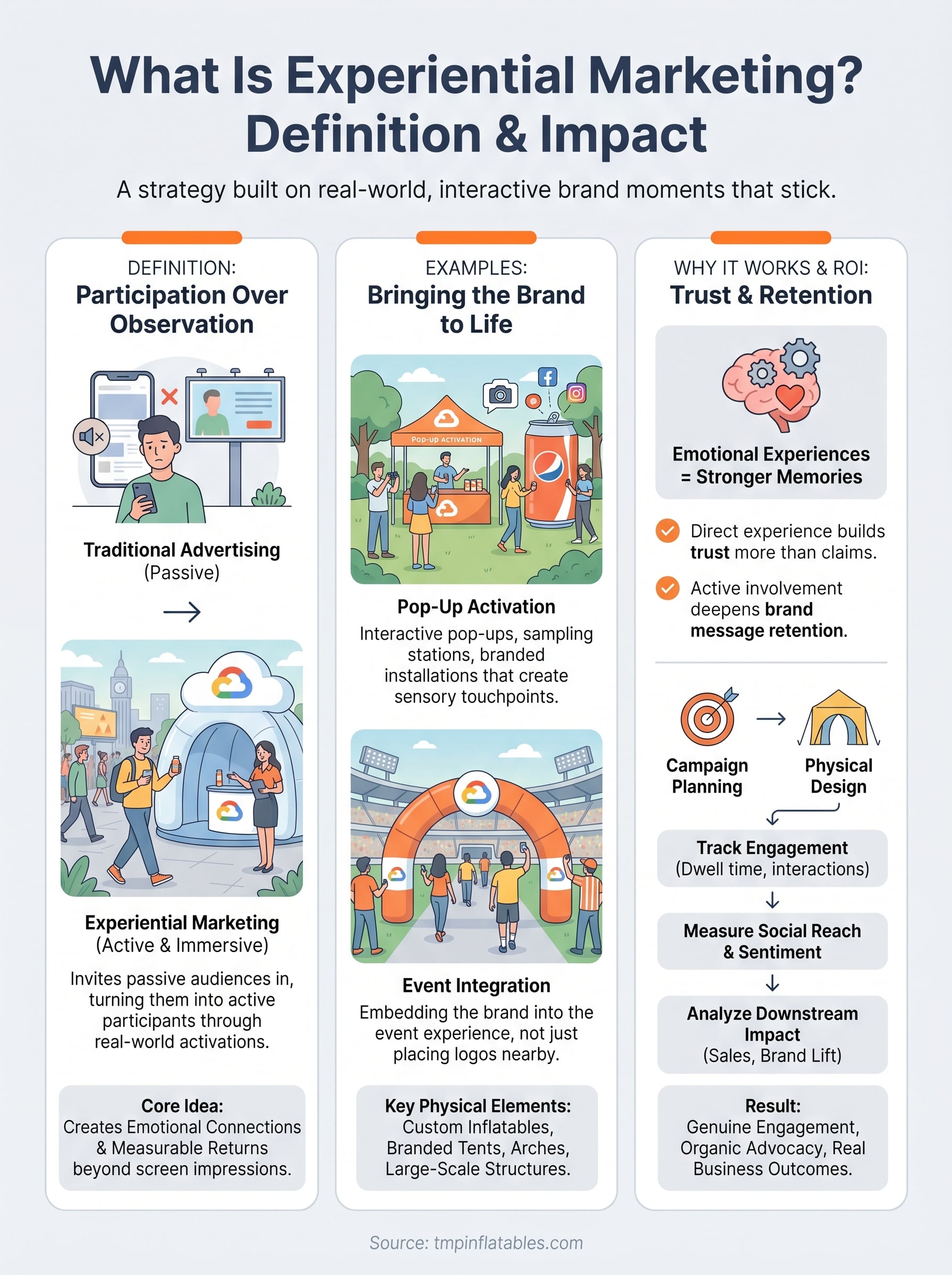 what is experiential marketing infographic