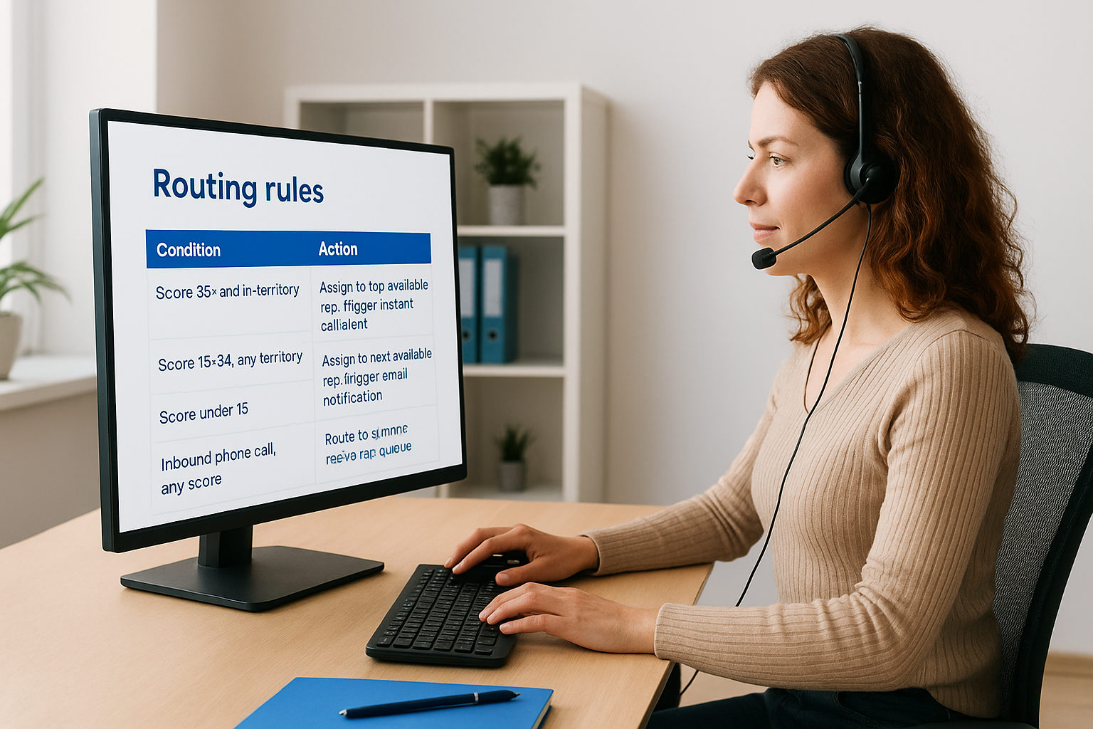 Set routing rules before leads arrive