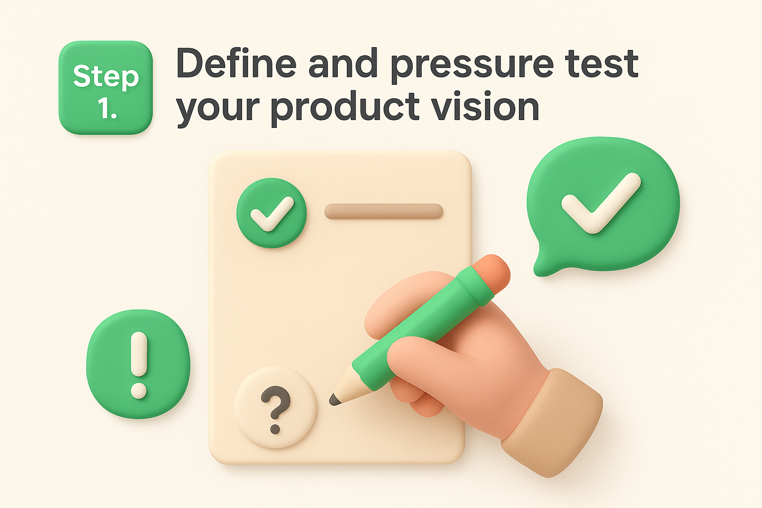 Write your vision statement in one sentence